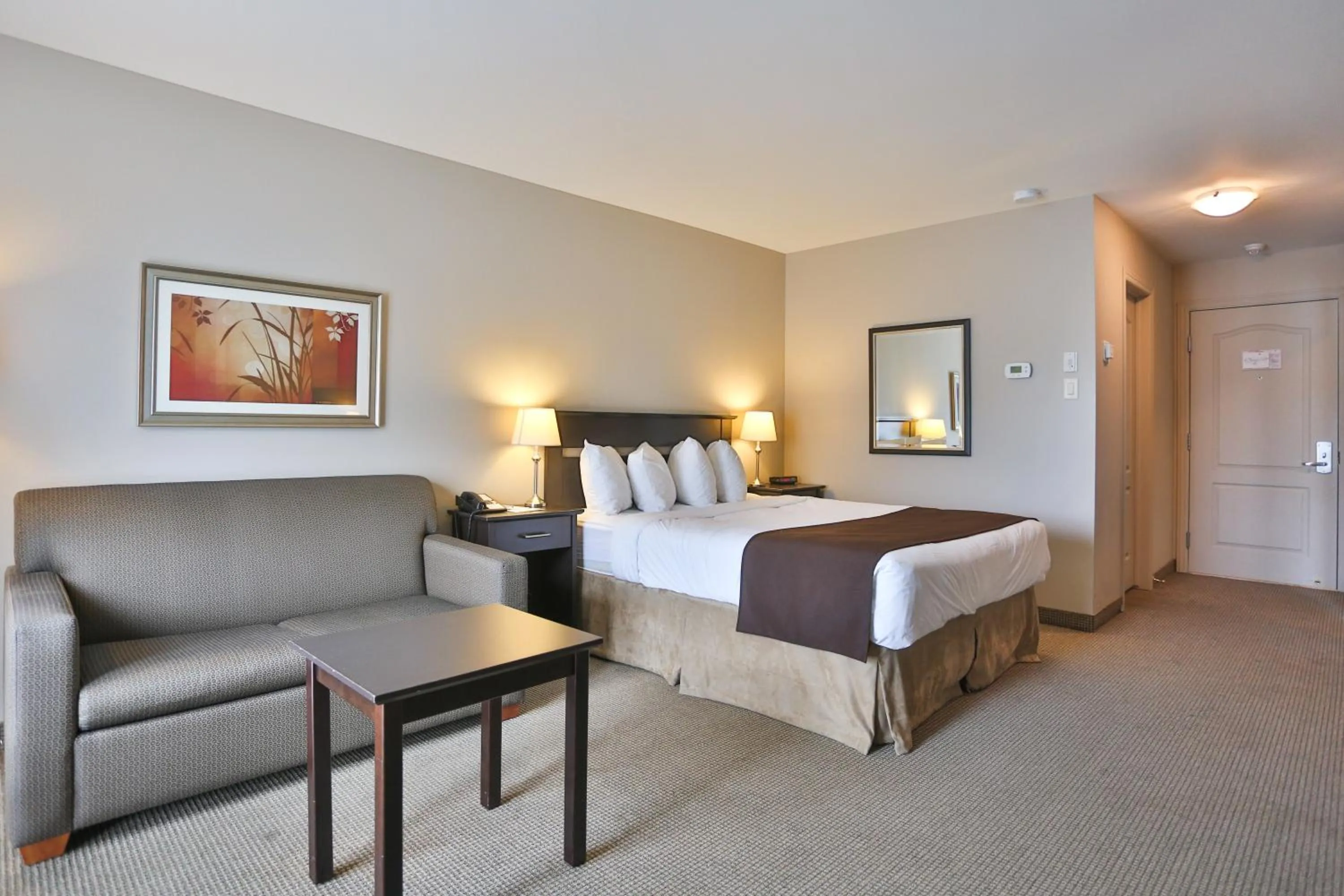 Bed in Hotel Le Versailles