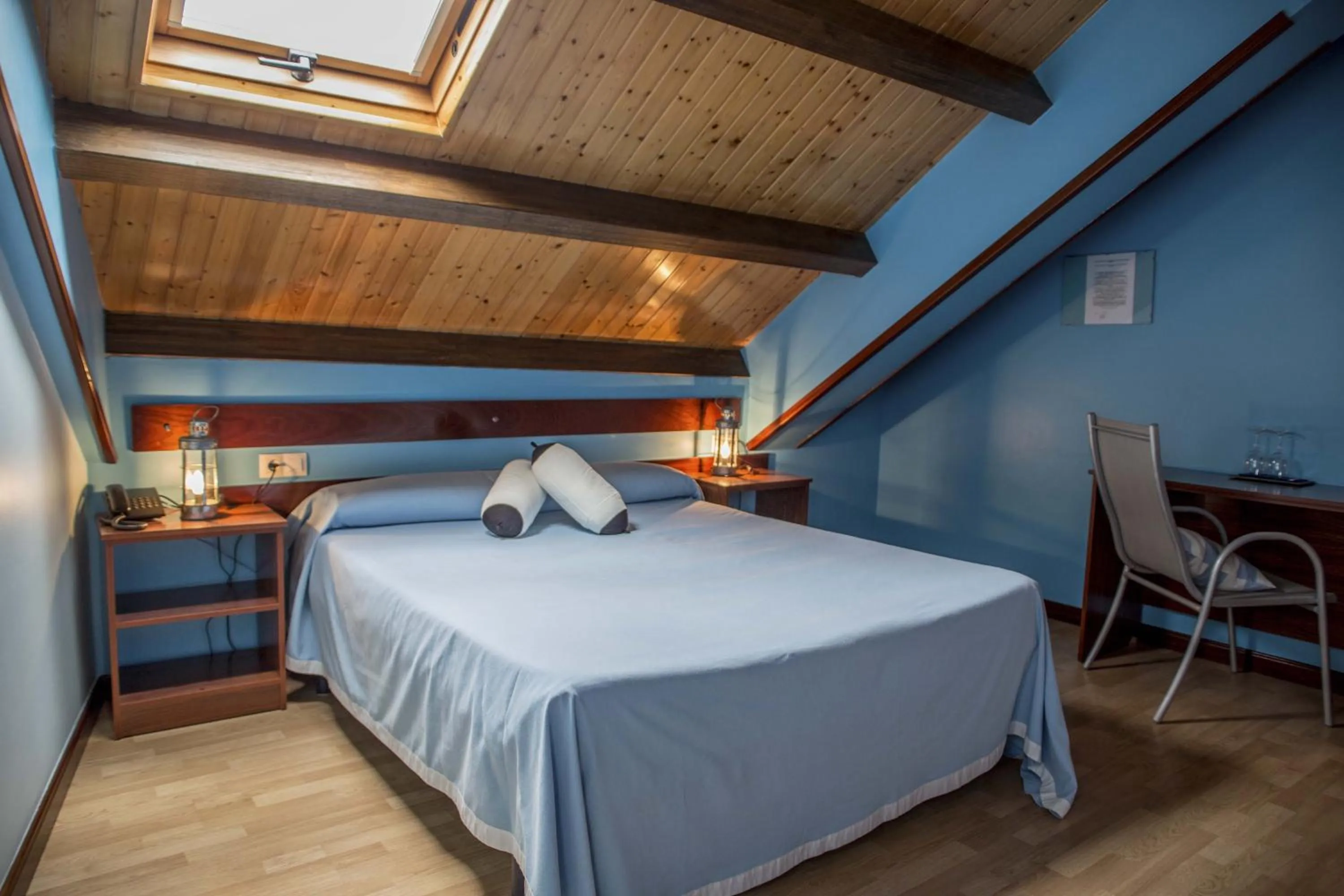 Bed in Hotel A. G. Porcillan