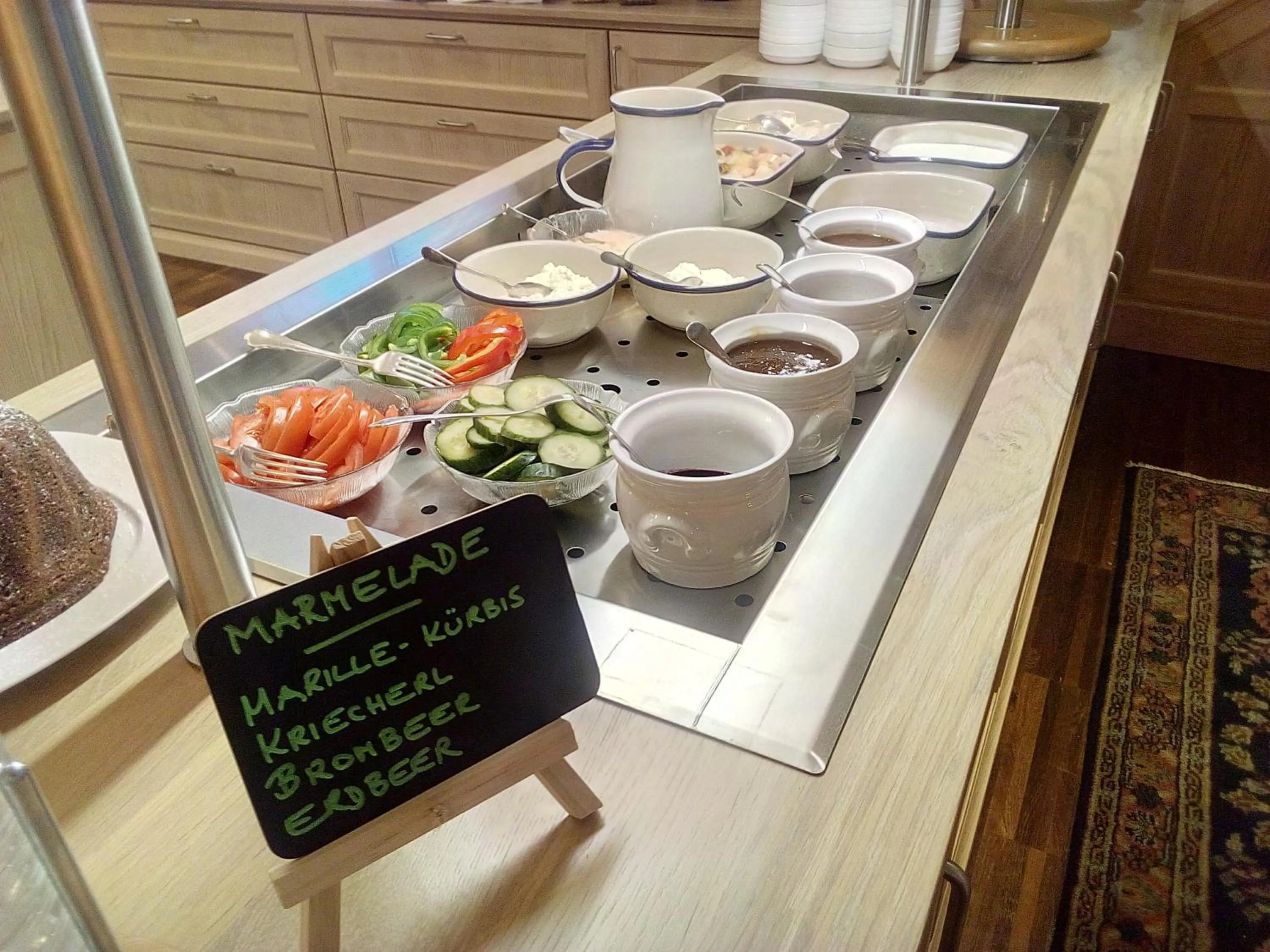 Buffet breakfast in Hotel Wagner