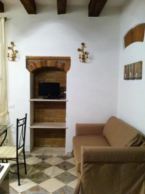 Seating Area in La Castellana Loft Hotel