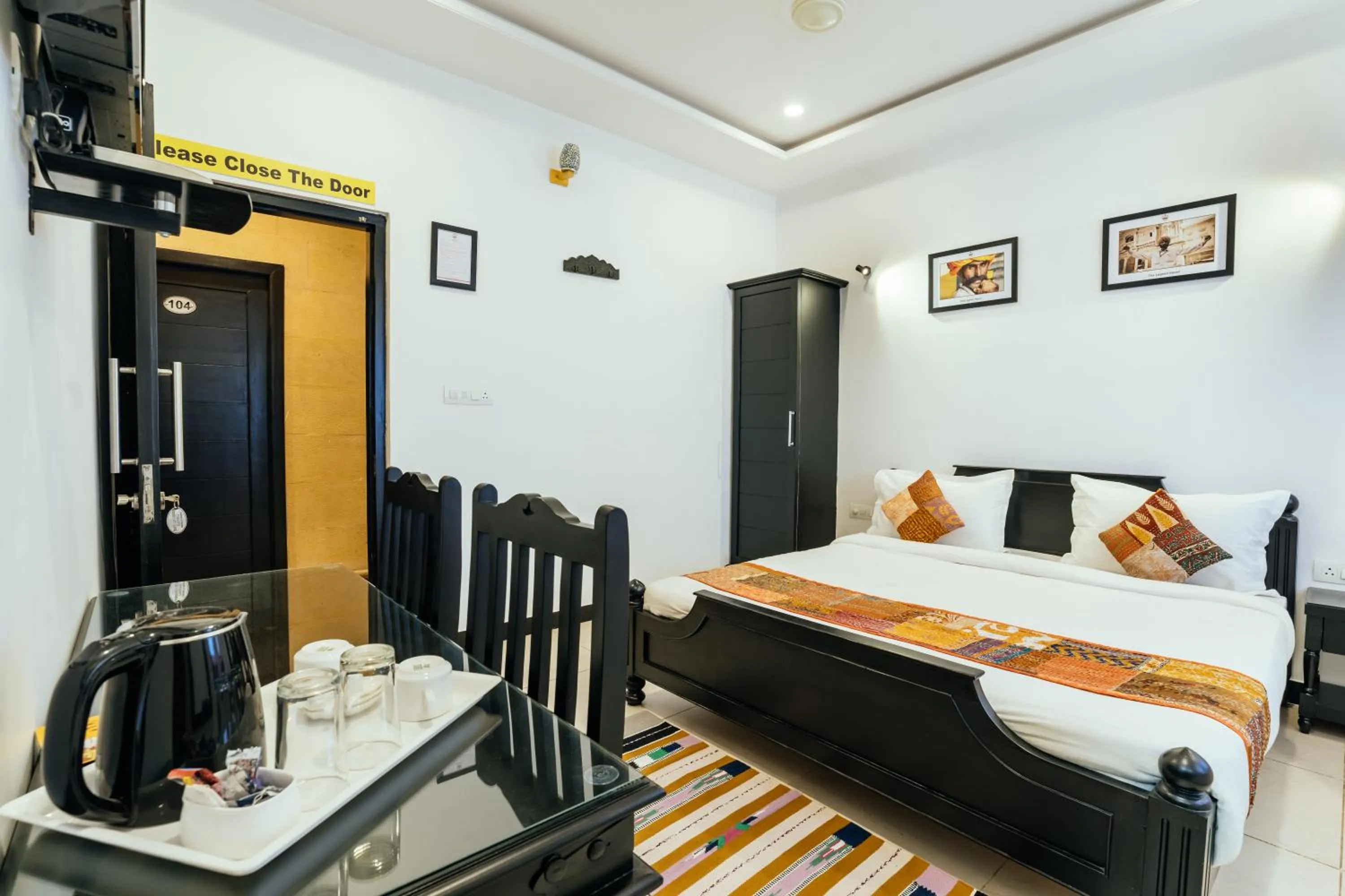 Bed in The Legend Haveli