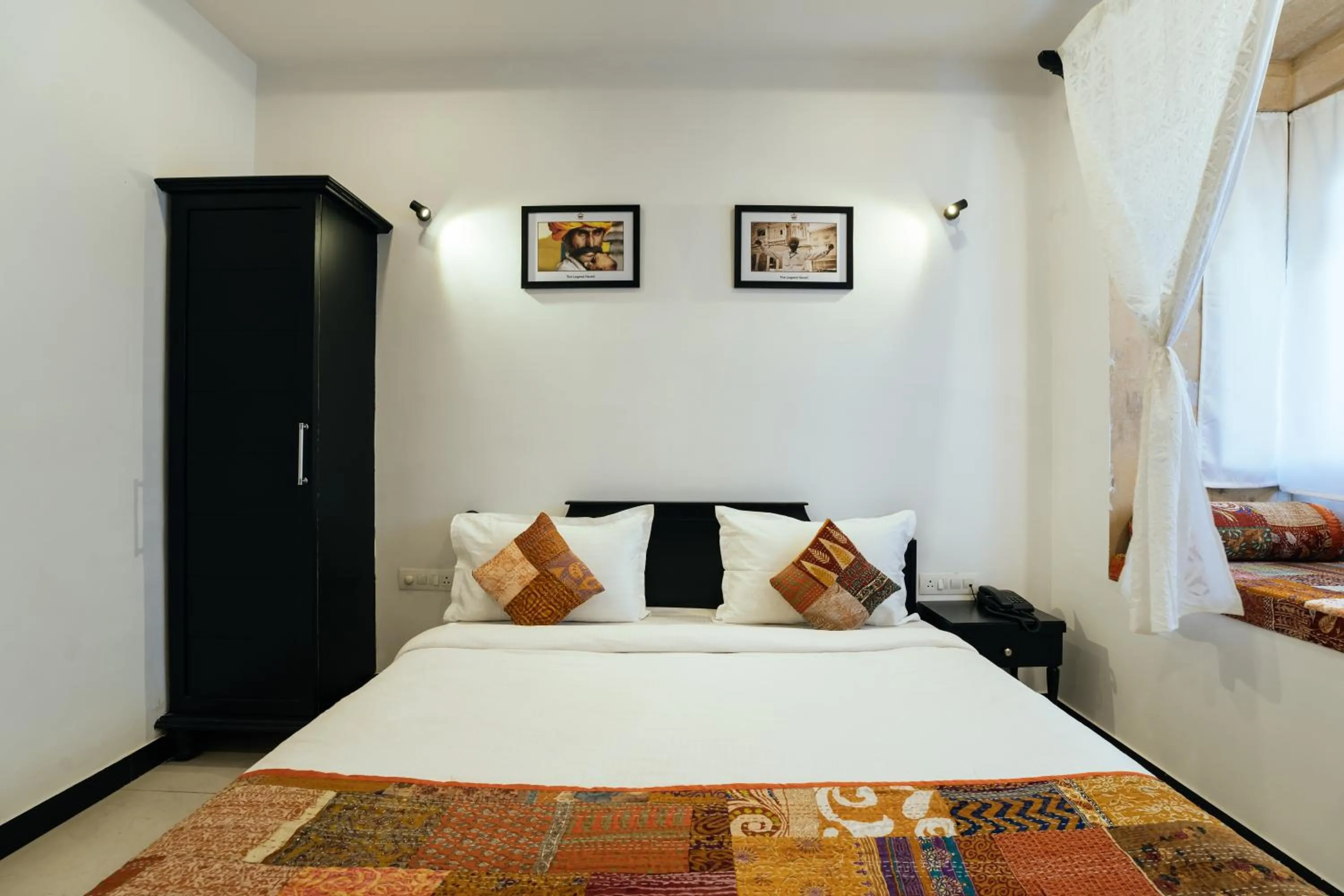 Bed in The Legend Haveli