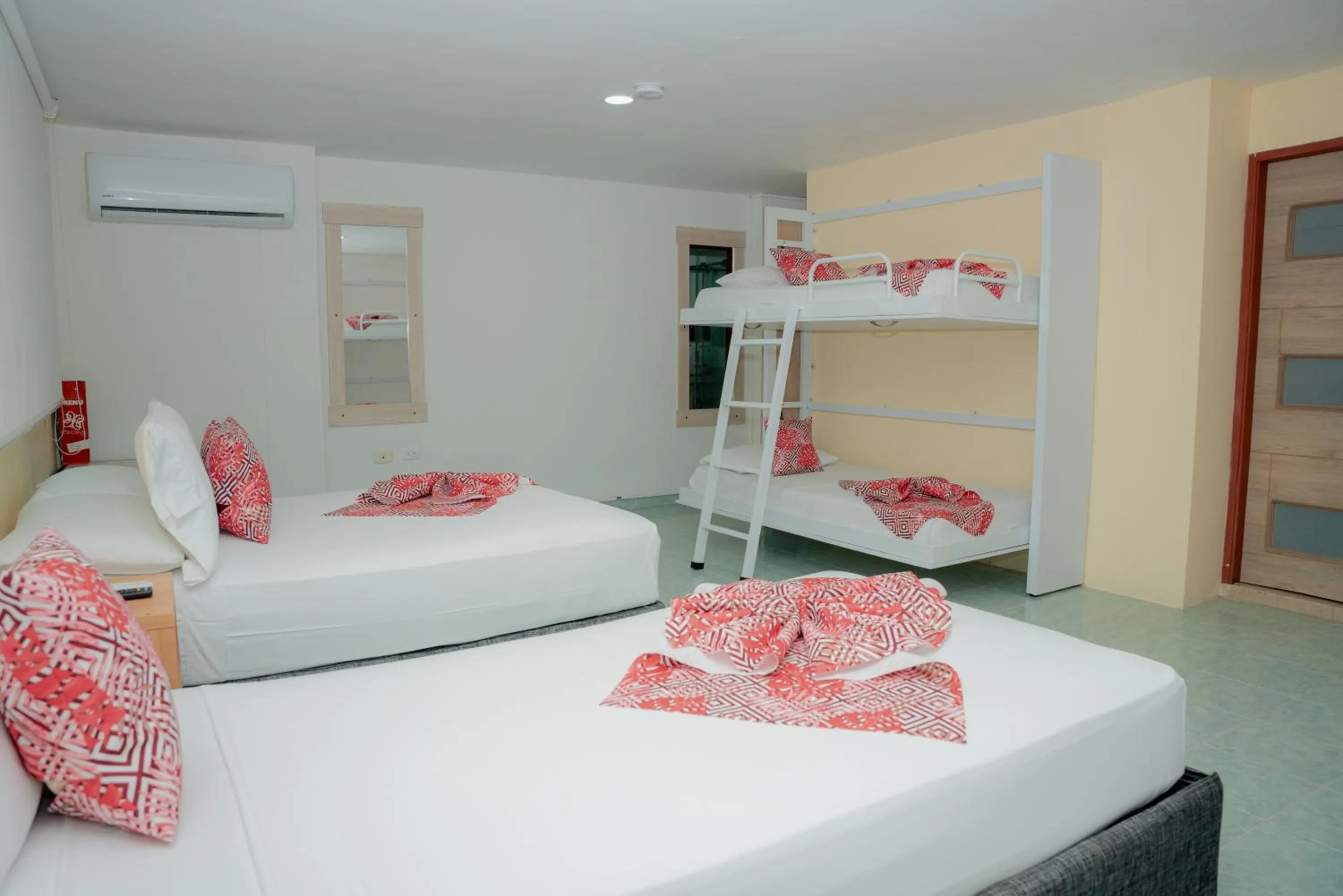 Photo of the whole room, Bed in Hotel Portobahia Santa Marta Rodadero