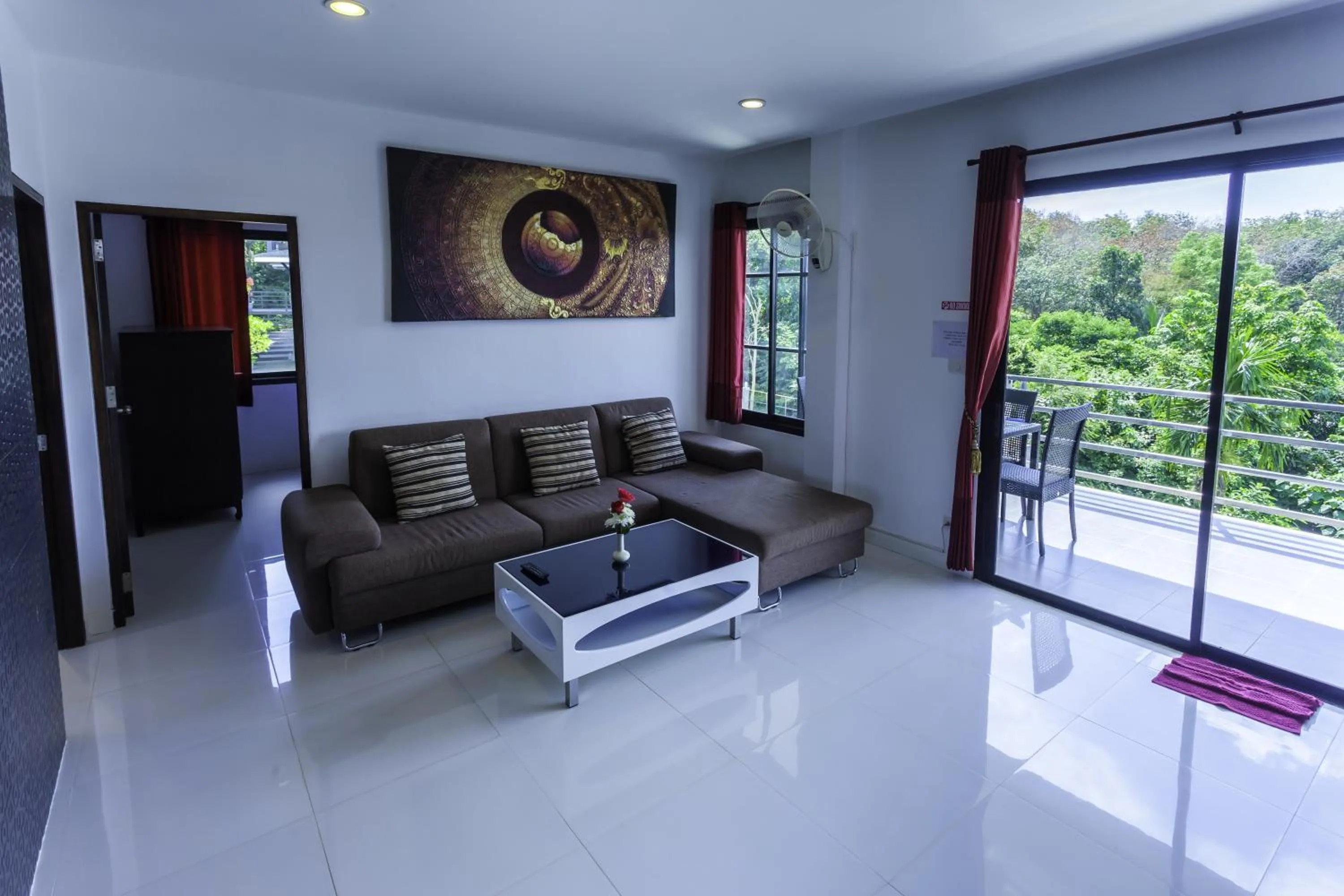 Balcony/Terrace in White Flower Lanta