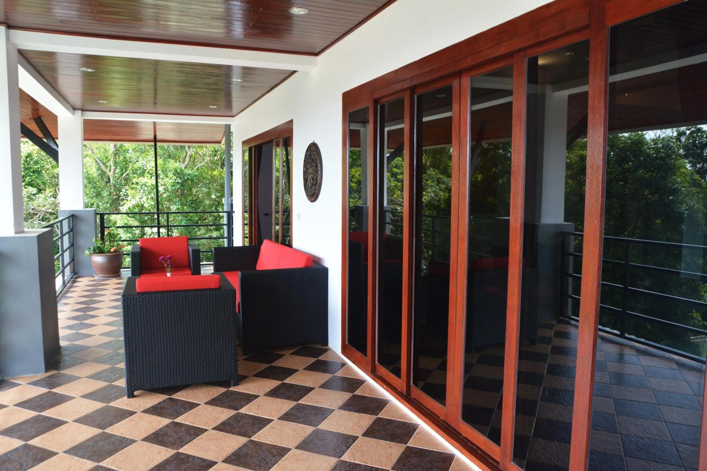 Balcony/Terrace in White Flower Lanta