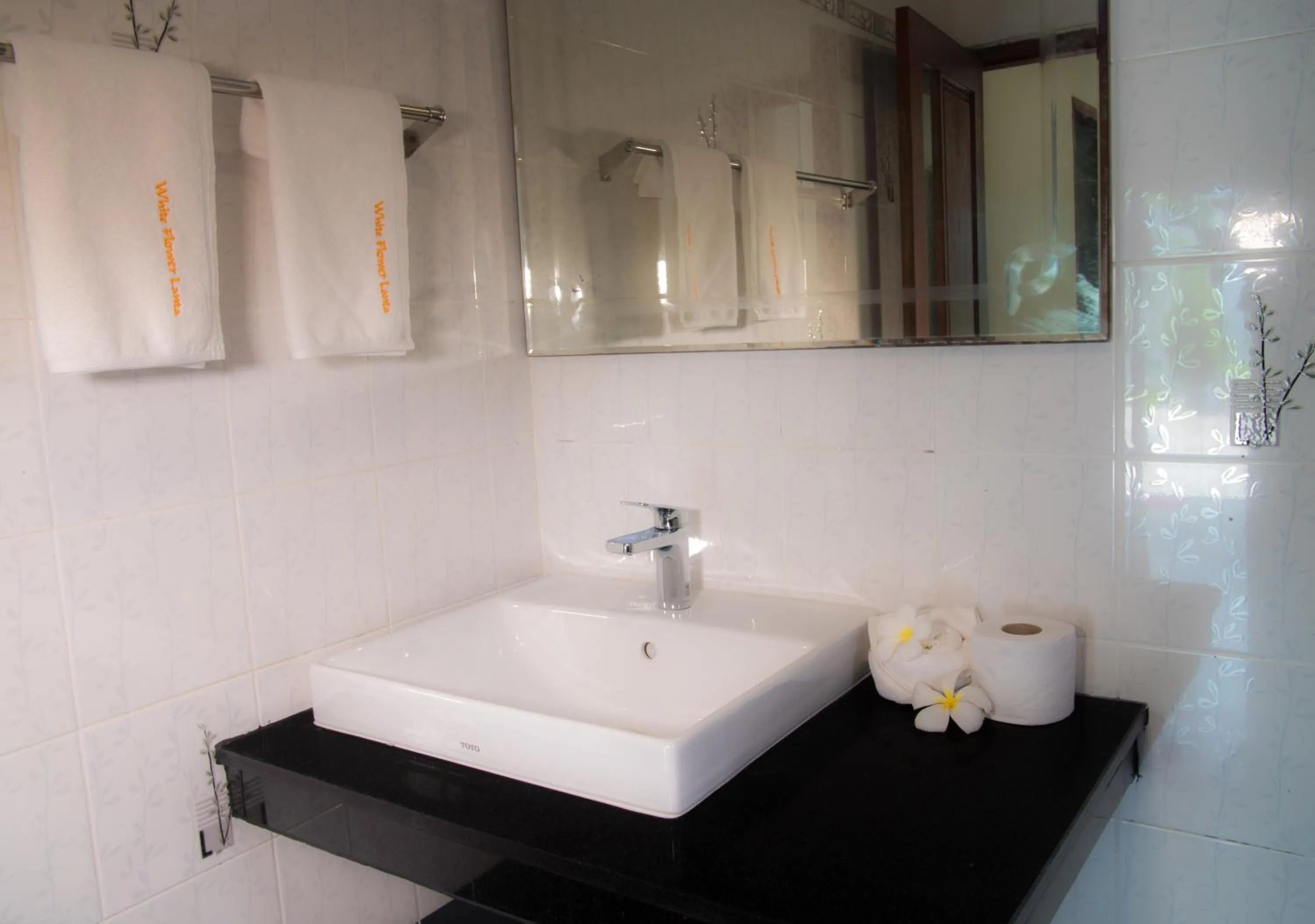 Bathroom in White Flower Lanta