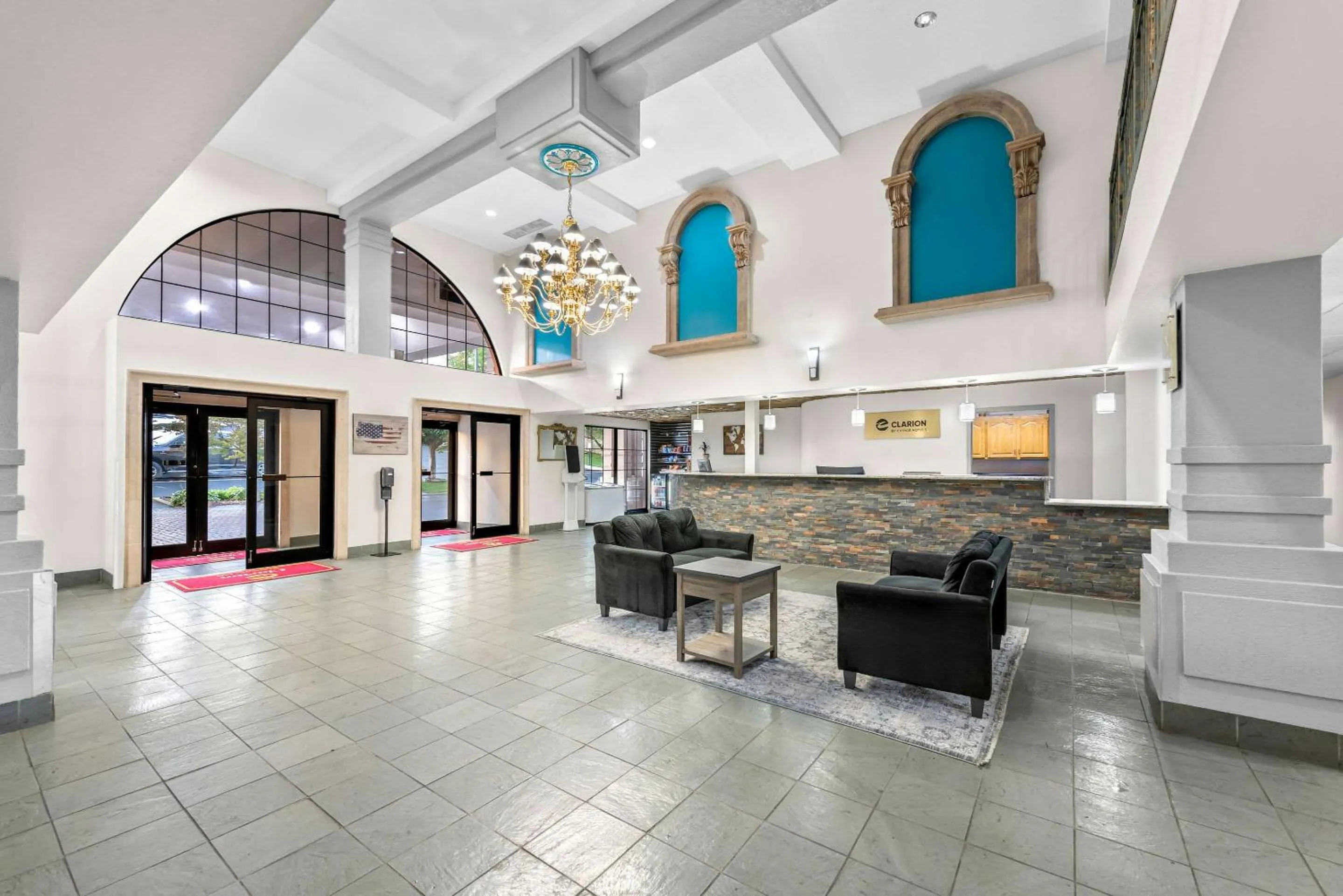 Lobby or reception in Clarion Inn Branson