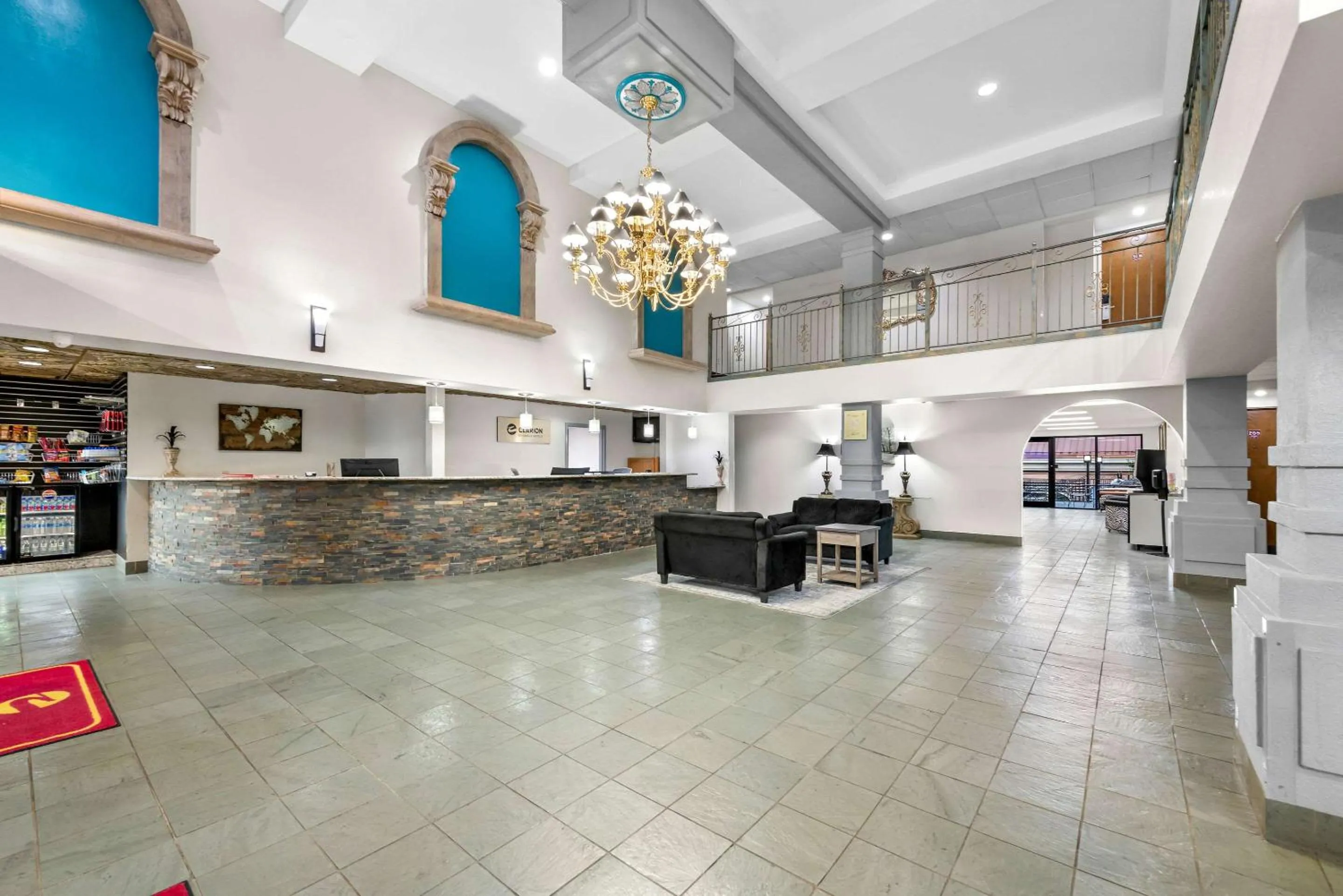 Lobby or reception in Clarion Inn Branson