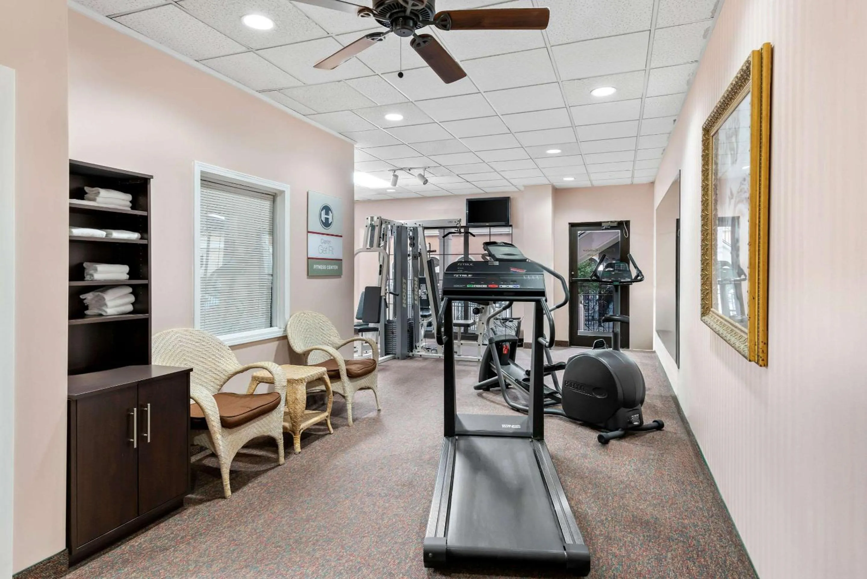 Fitness centre/facilities in Clarion Inn Branson