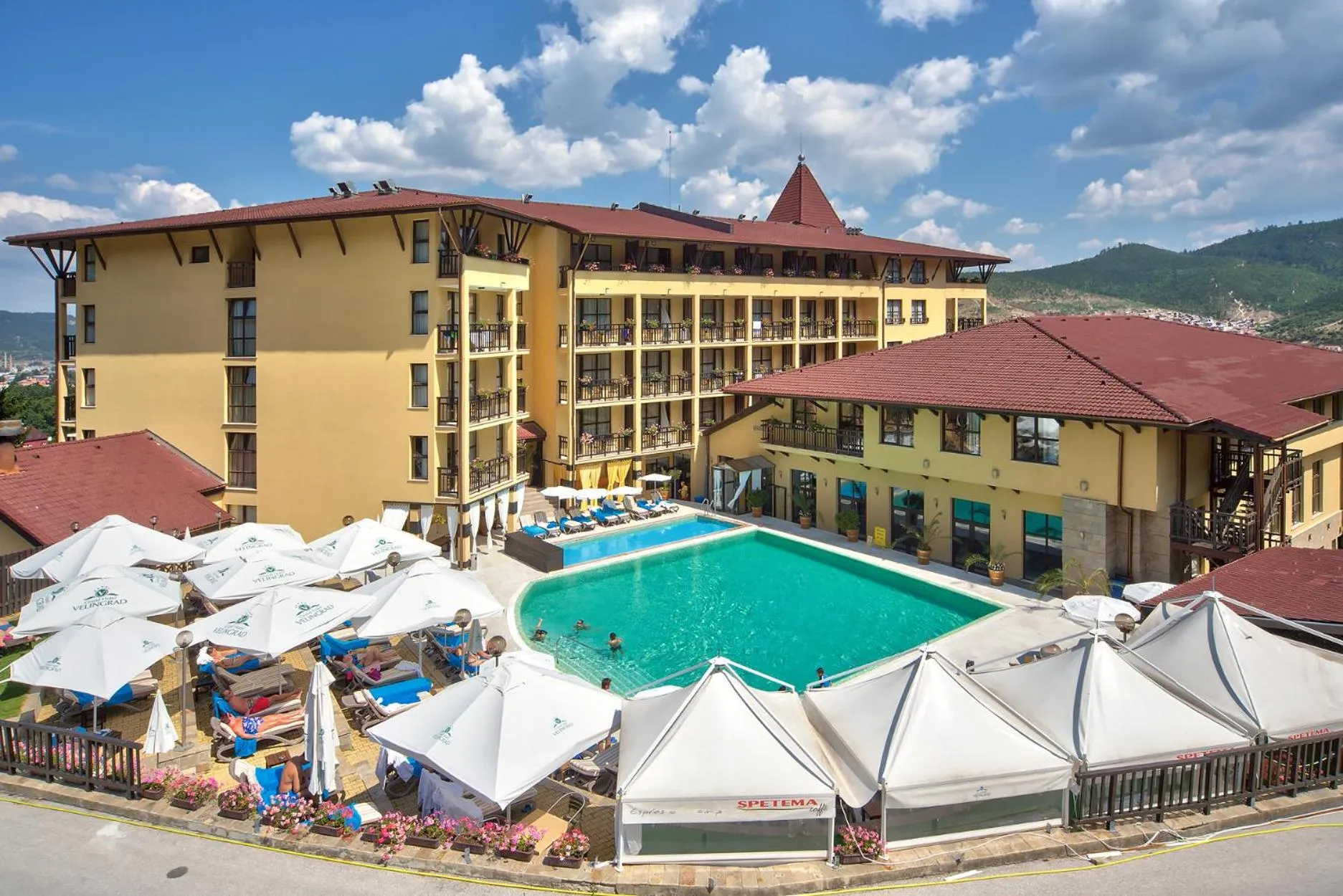 Swimming pool in Grand Hotel Velingrad