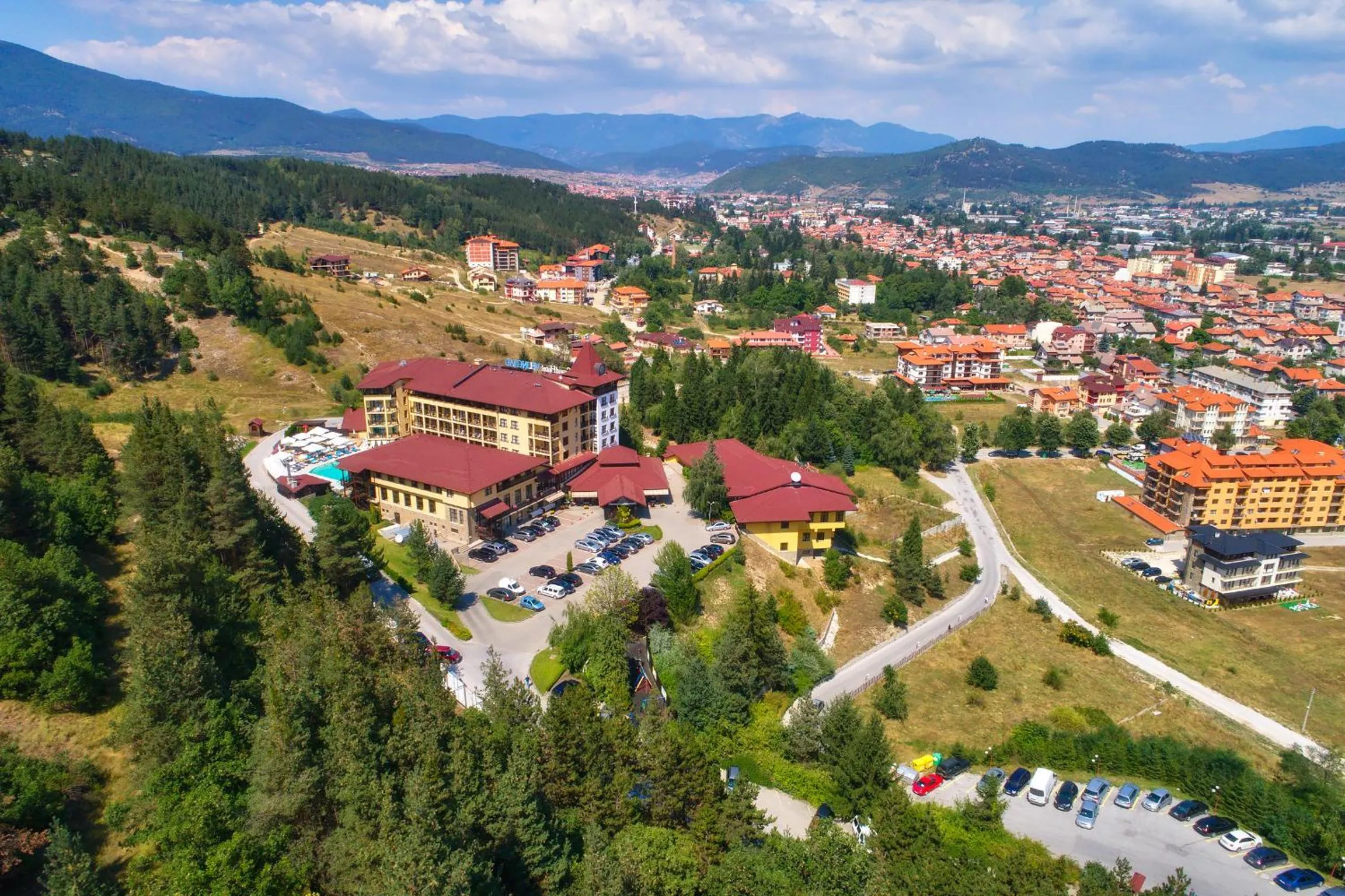 Bird's eye view in Grand Hotel Velingrad