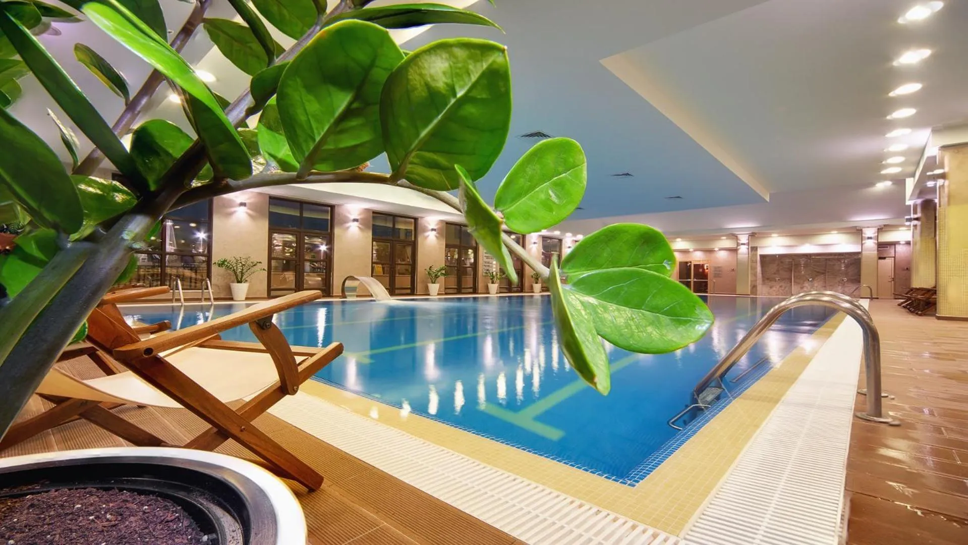 Swimming pool in Grand Hotel Velingrad