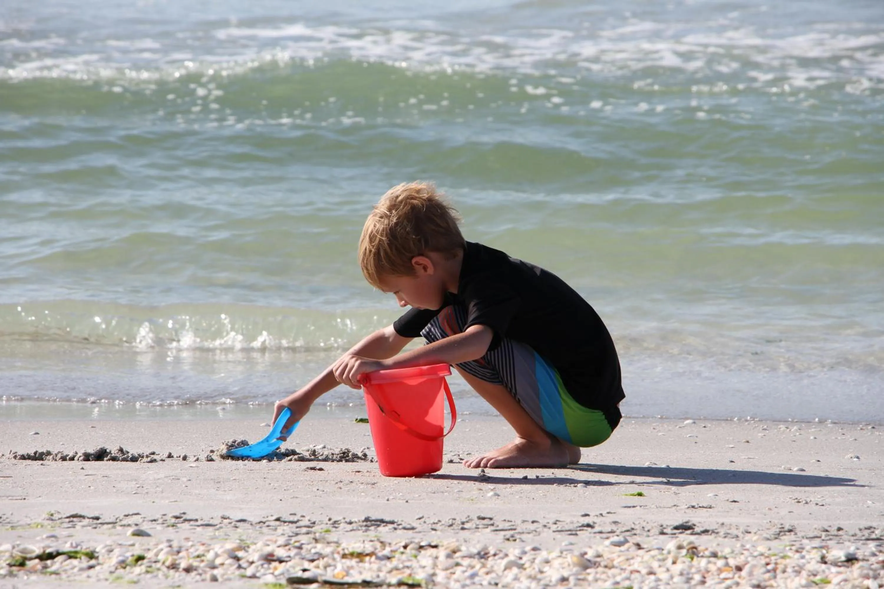 Beach in Sanibel Moorings Resort