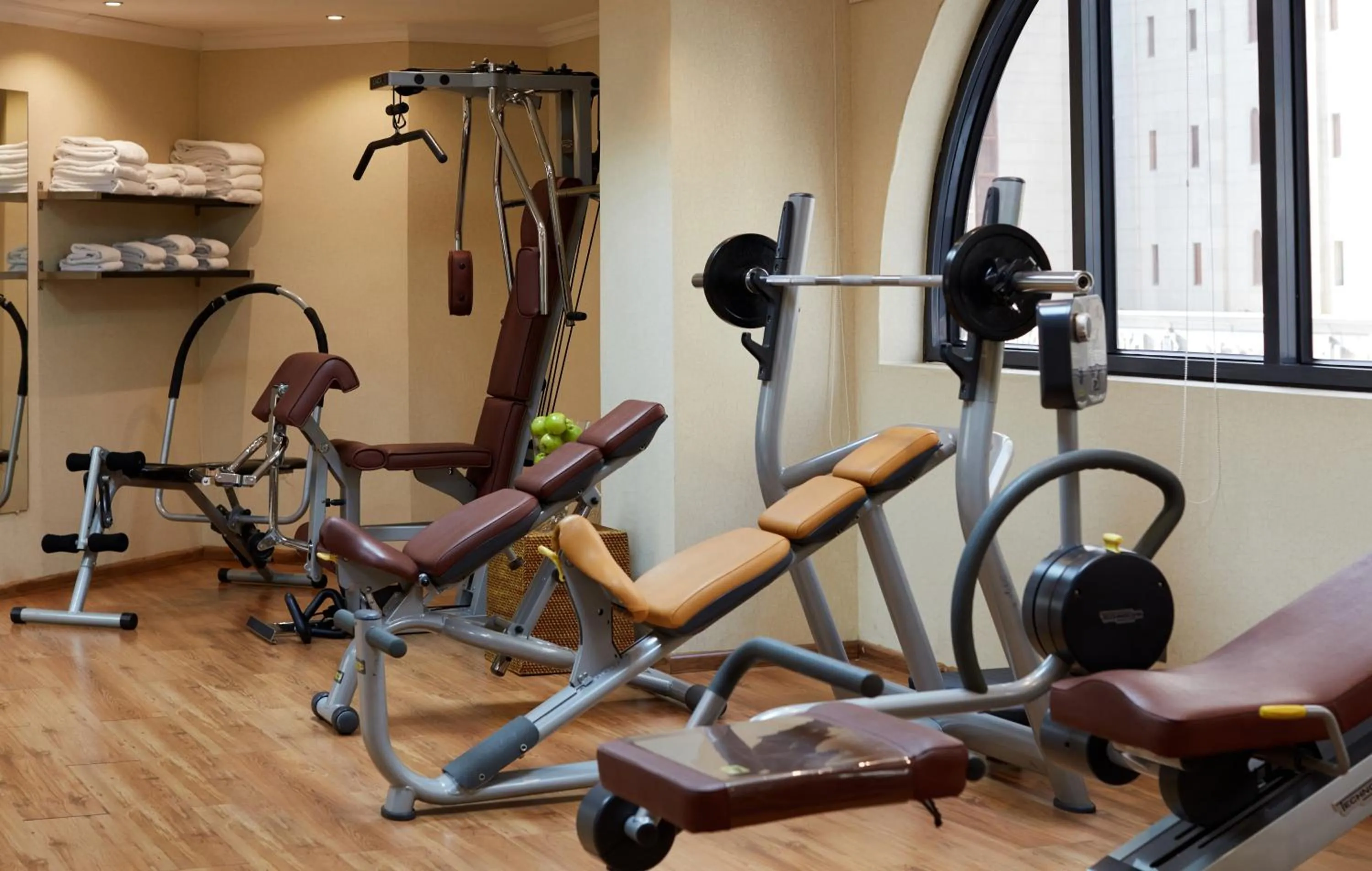 Fitness centre/facilities in Frontel Al Harithia Hotel