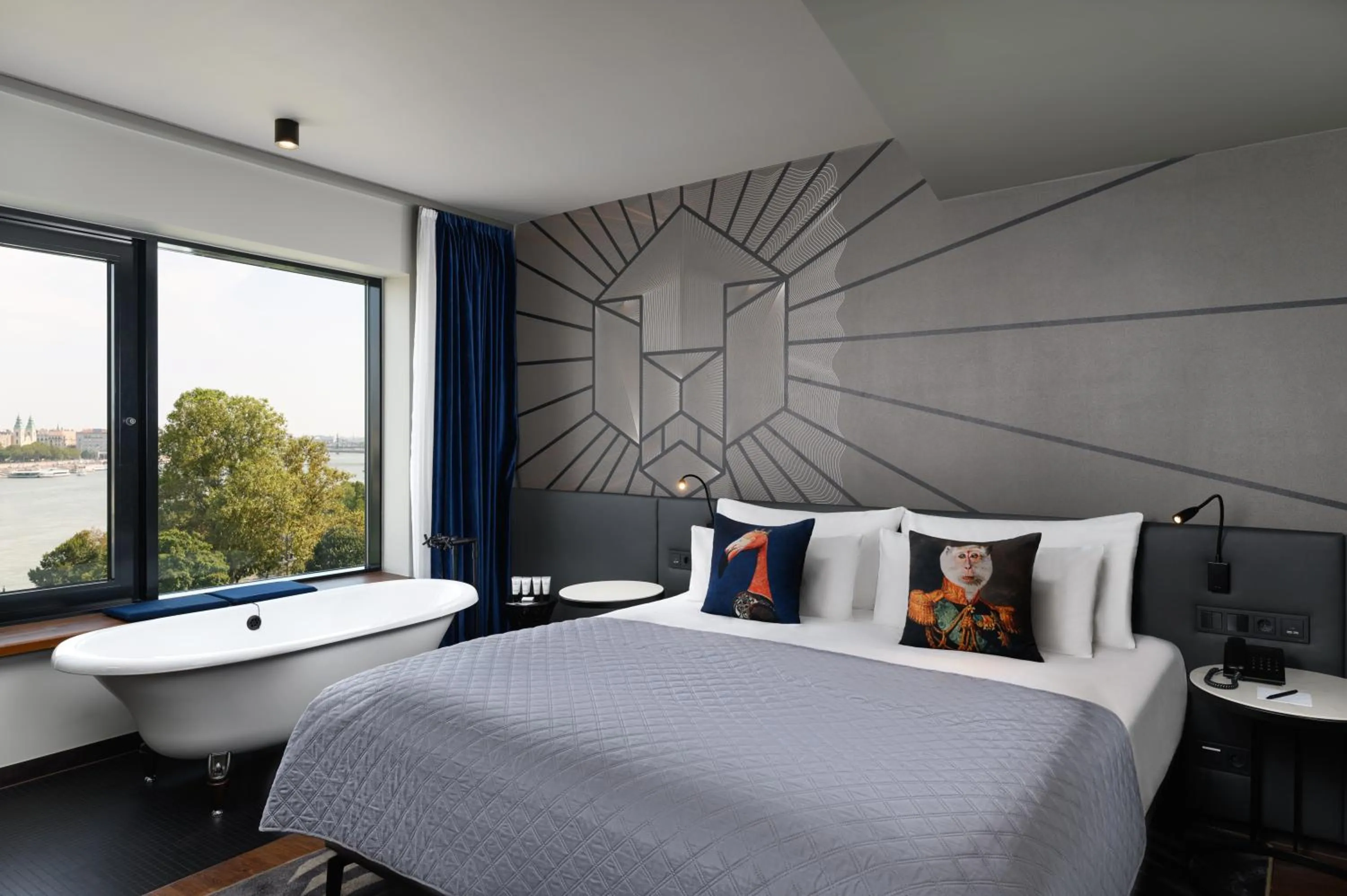 Bed in Hotel Clark Budapest - Adults Only