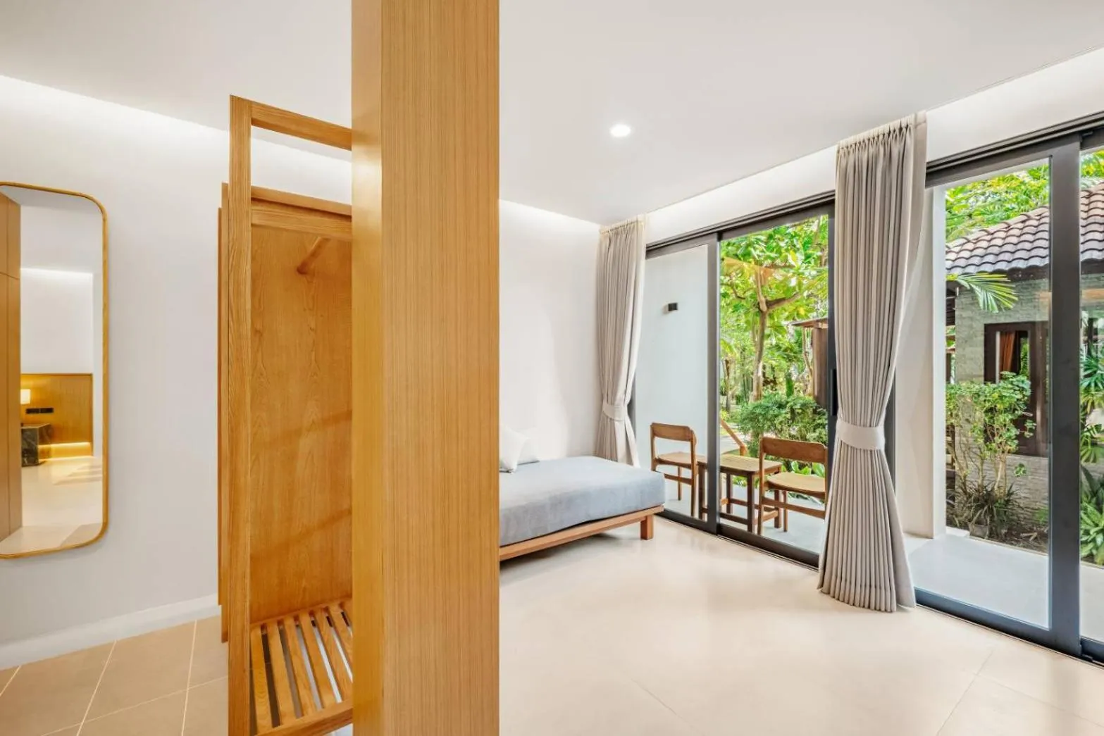 Seating area, Bed in Baan Chaweng Beach Resort & Spa - SHA Extra Plus