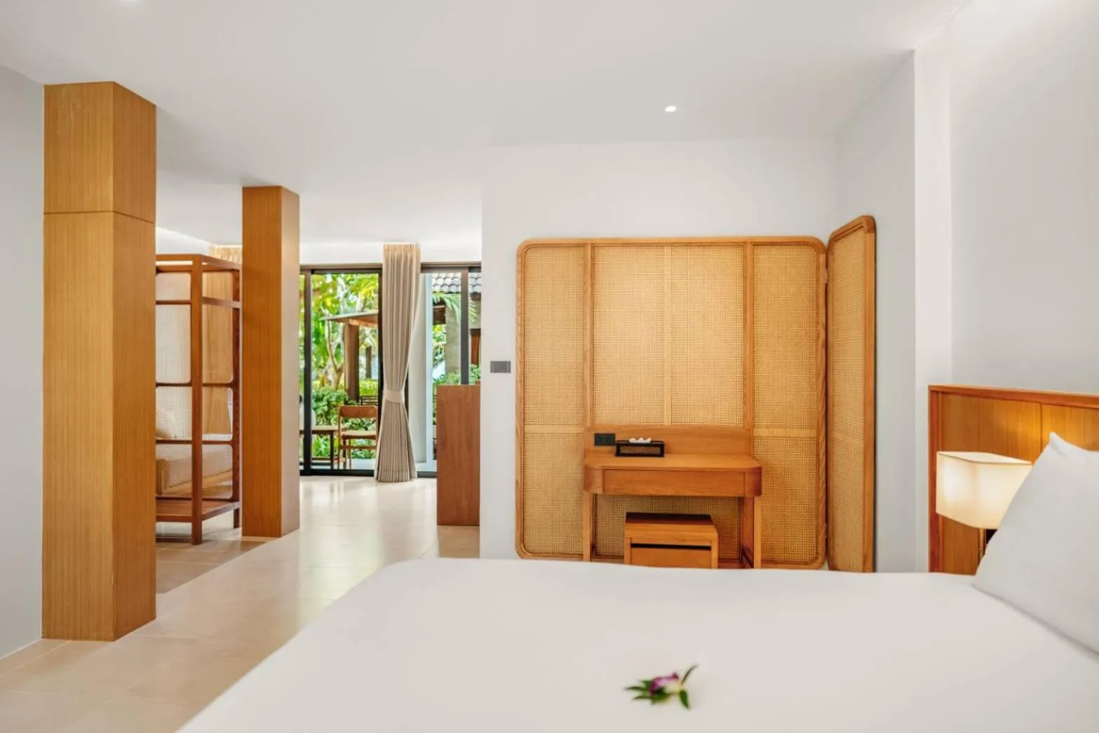 Bed in Baan Chaweng Beach Resort & Spa - SHA Extra Plus