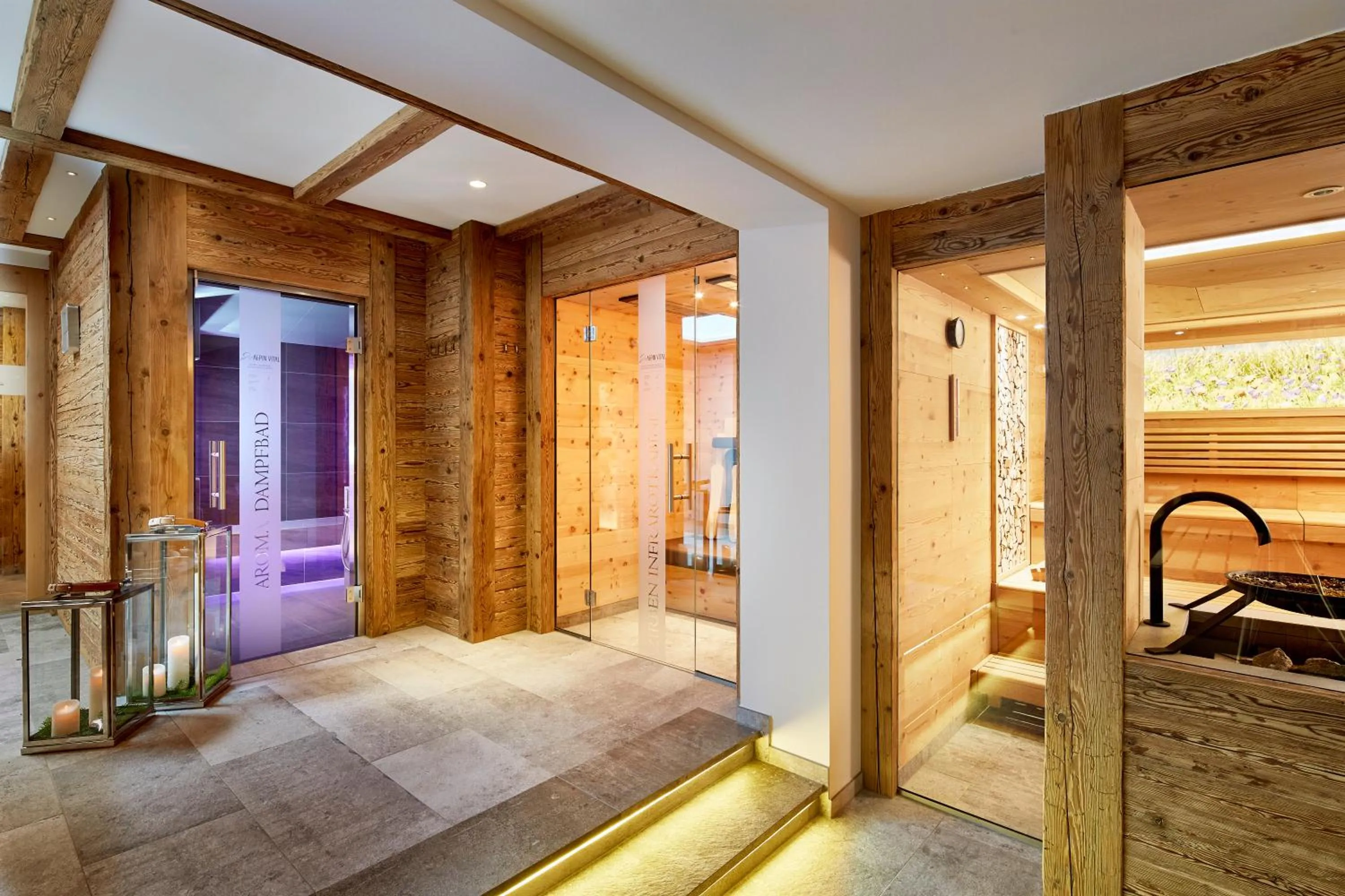 Spa and wellness centre/facilities, Bed in Hotel Gletscherblick