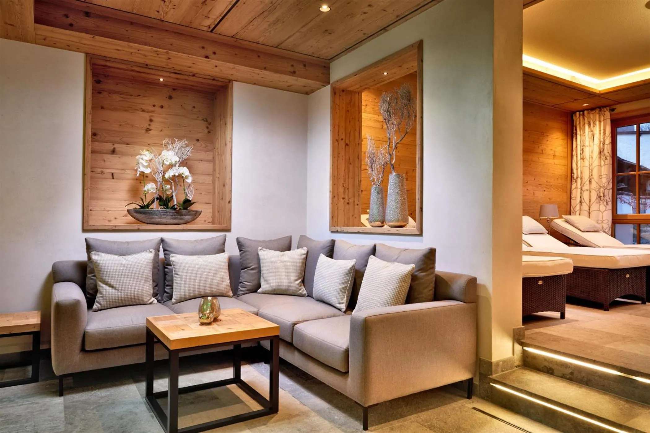 Spa and wellness centre/facilities in Hotel Gletscherblick