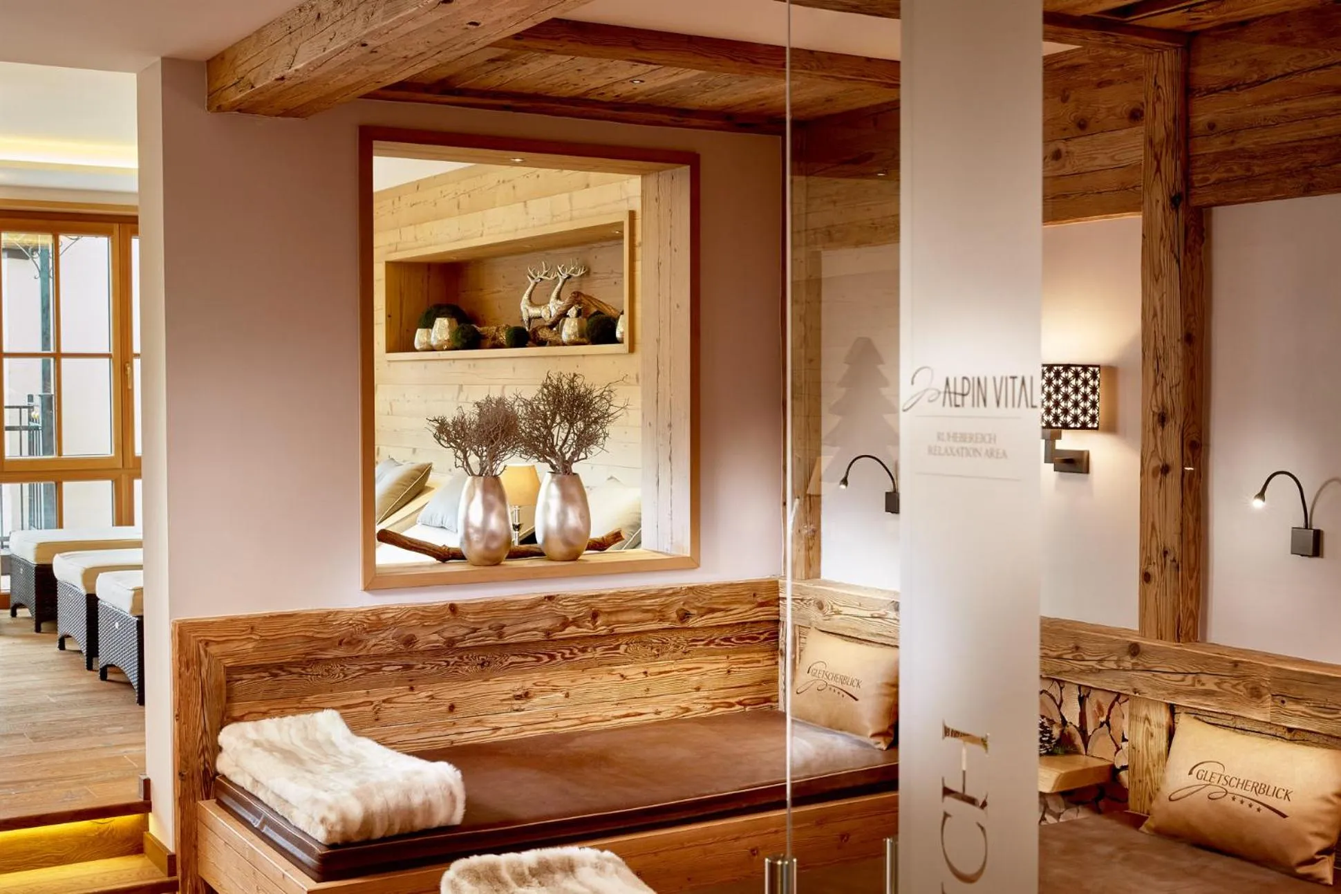 Sauna in Hotel Gletscherblick