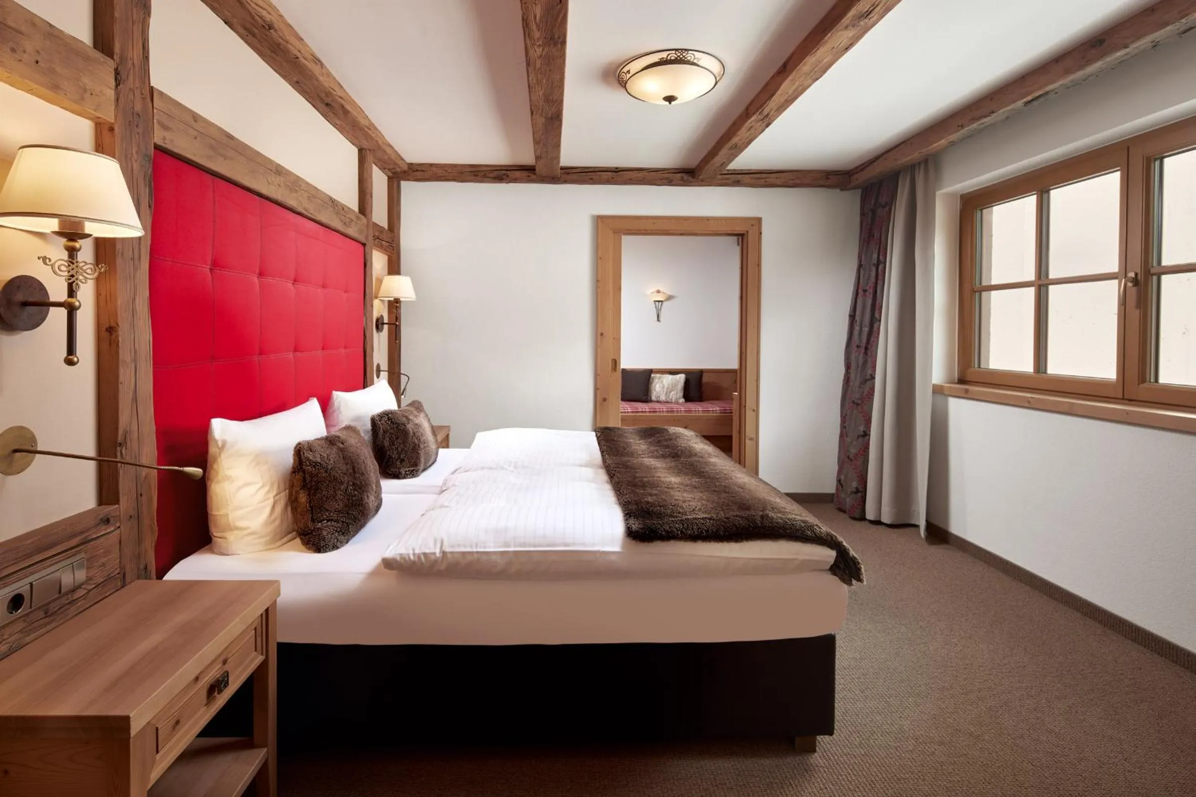 Bed in Hotel Gletscherblick