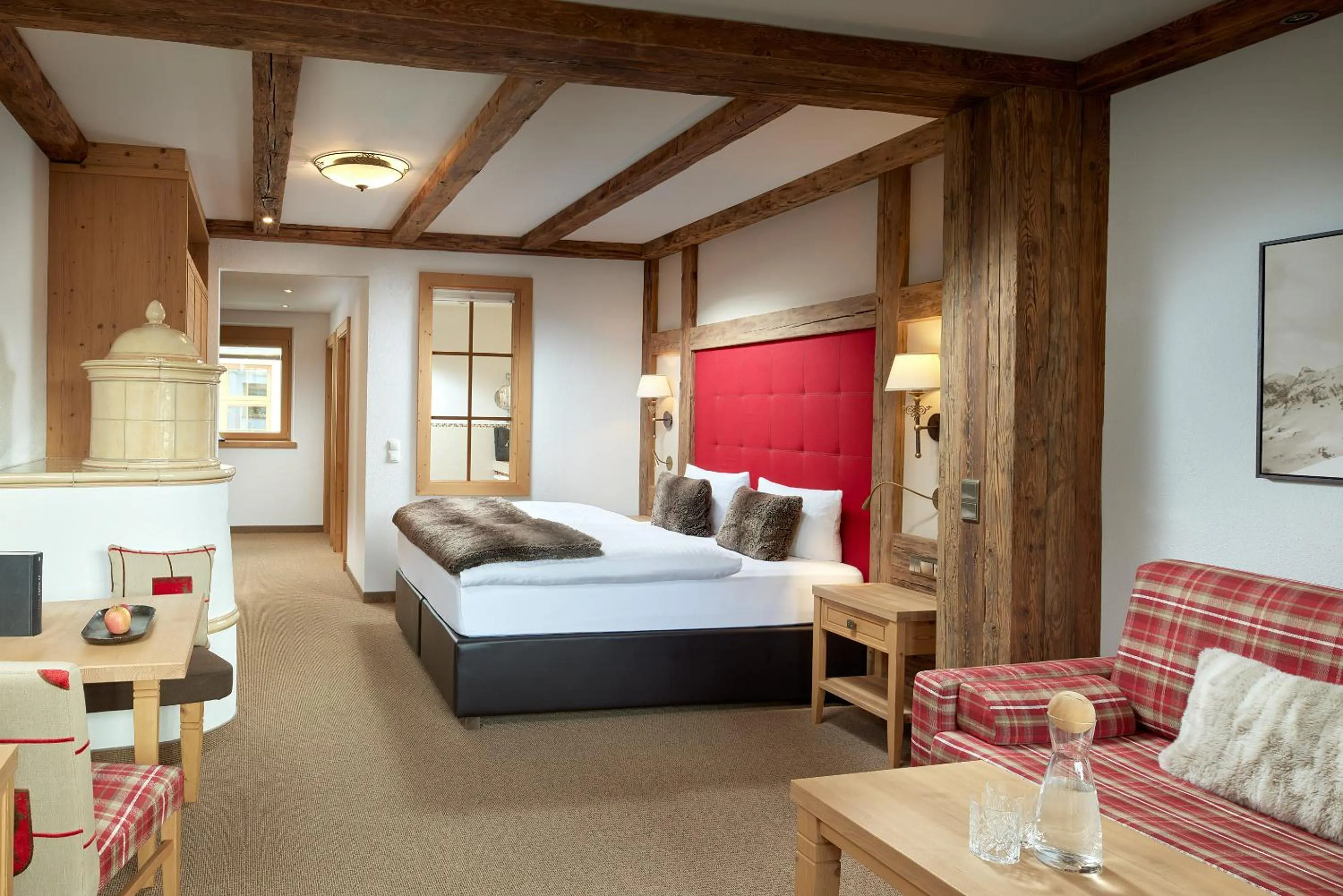 Photo of the whole room, Bed in Hotel Gletscherblick