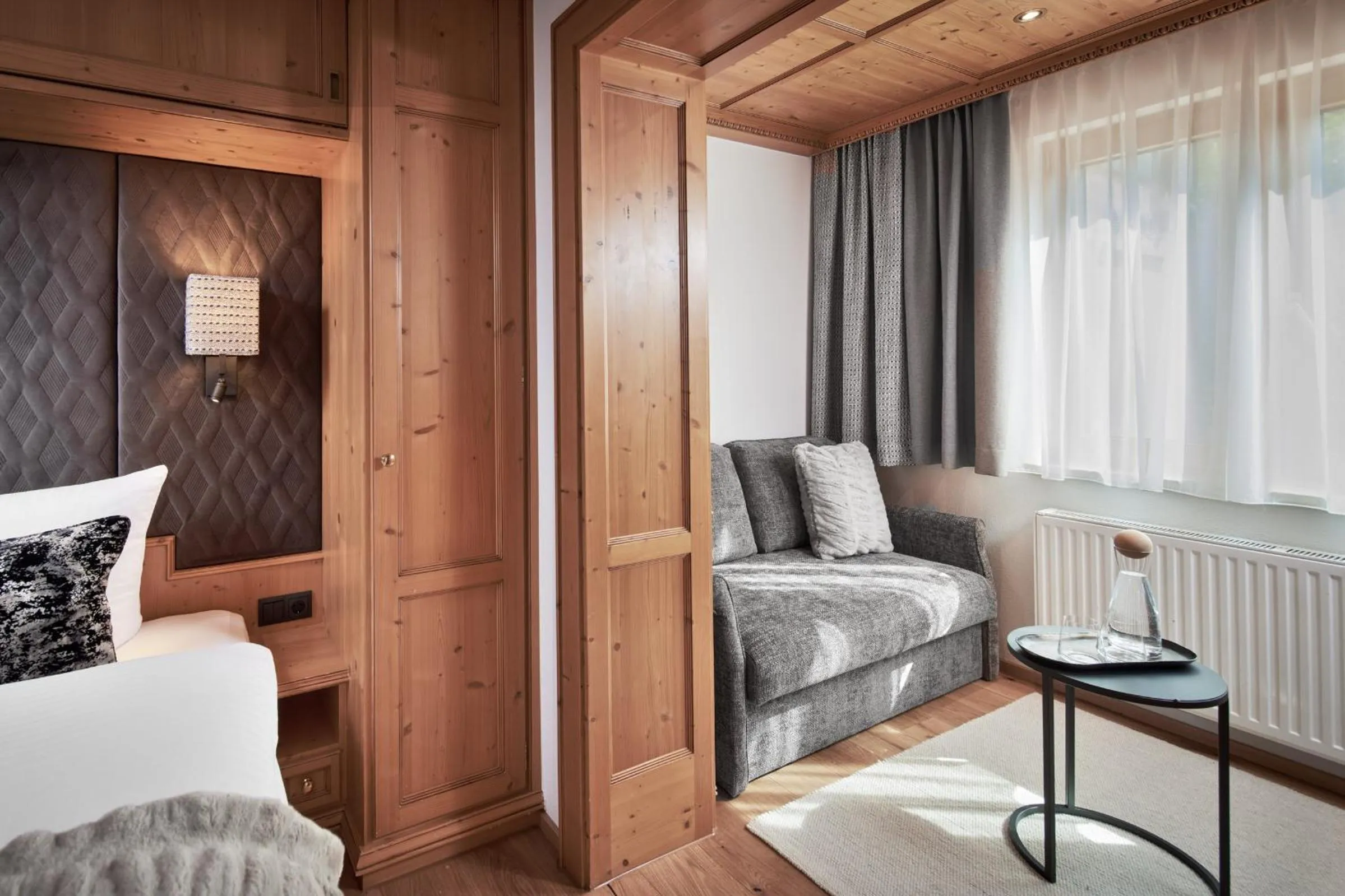 Bed in Hotel Gletscherblick