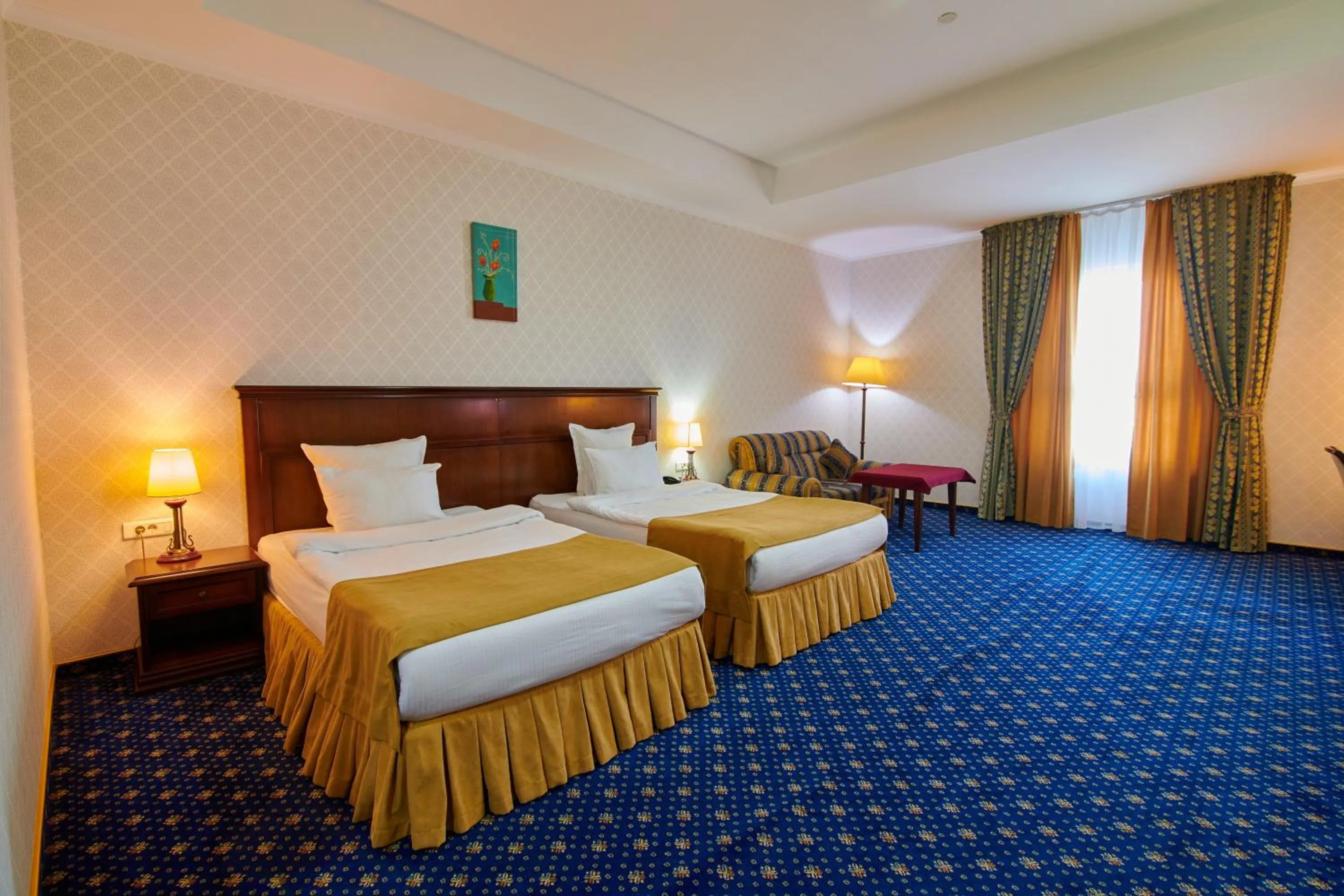 Bed in Grand Hotel Victory