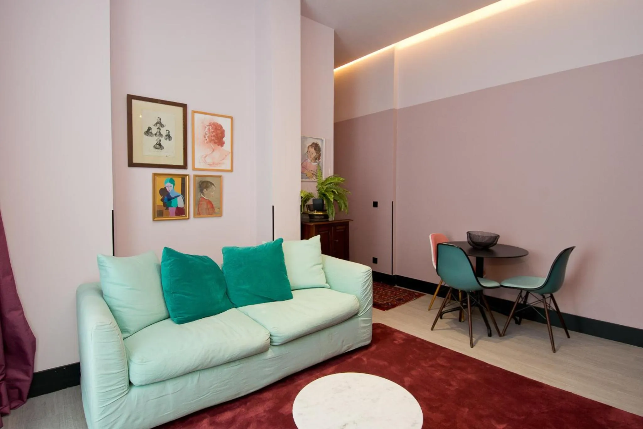 Living room in Amor de Dios 17 Boutique Apartments