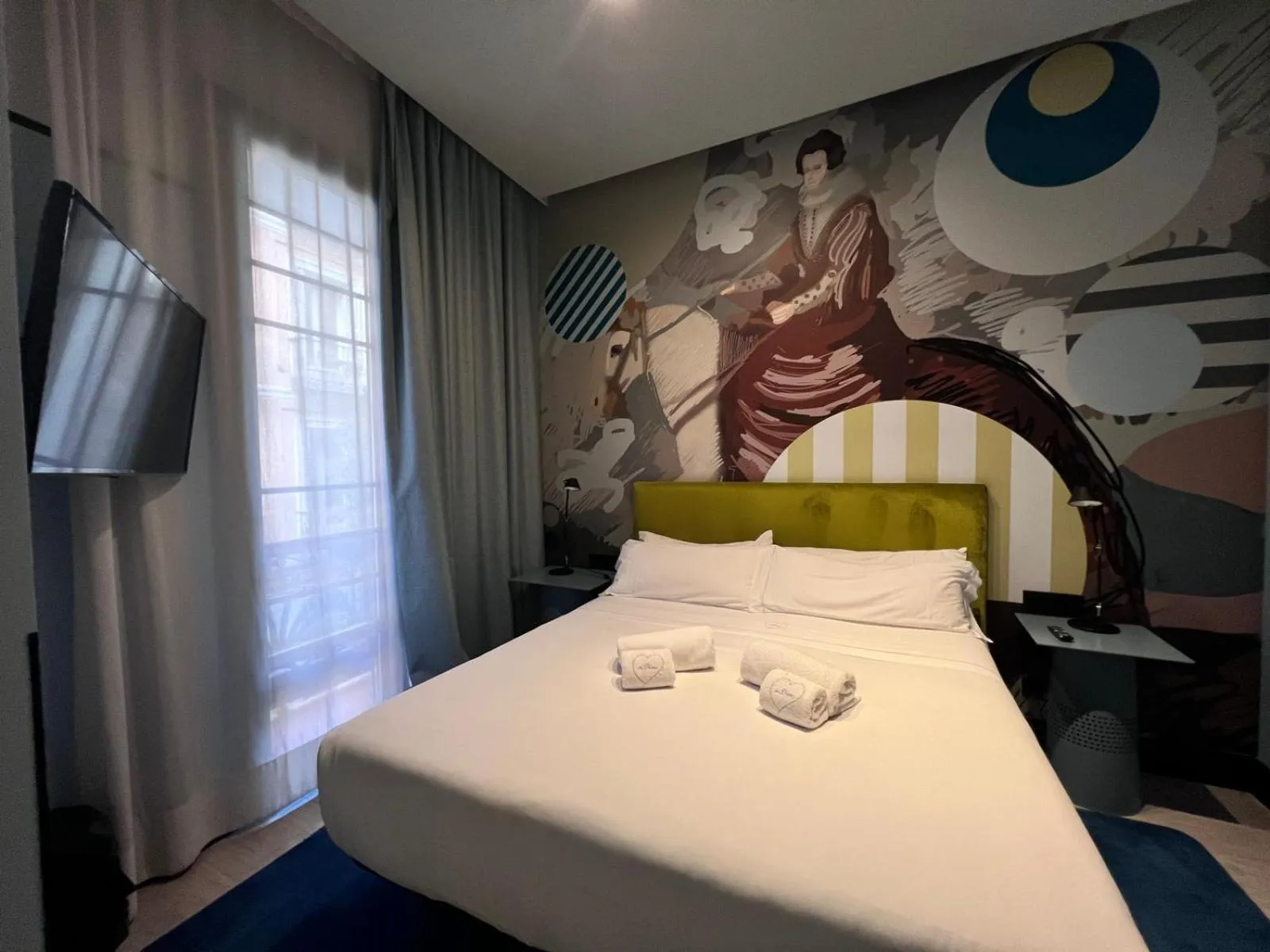 Bed in Amor de Dios 17 Boutique Apartments