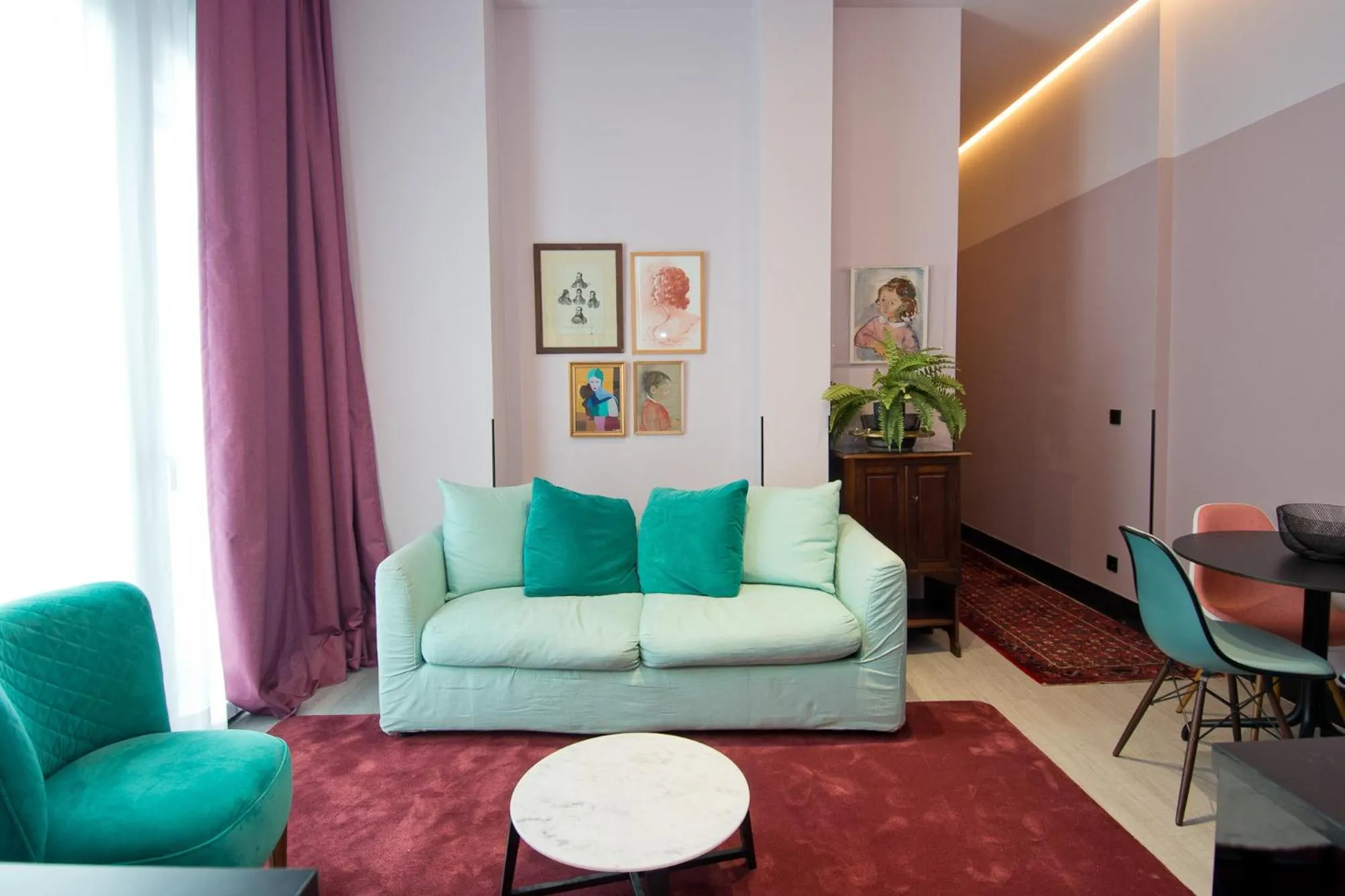 Living room in Amor de Dios 17 Boutique Apartments