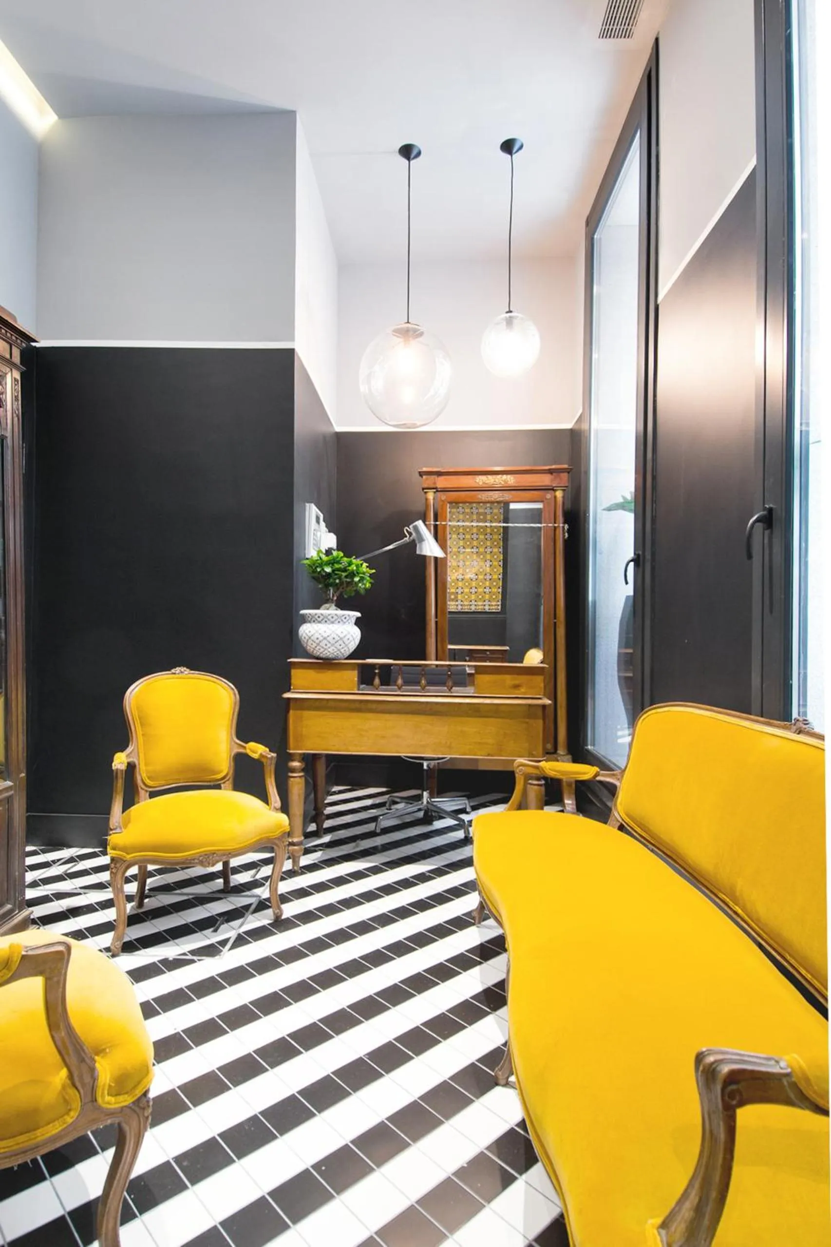 Decorative detail in Amor de Dios 17 Boutique Apartments