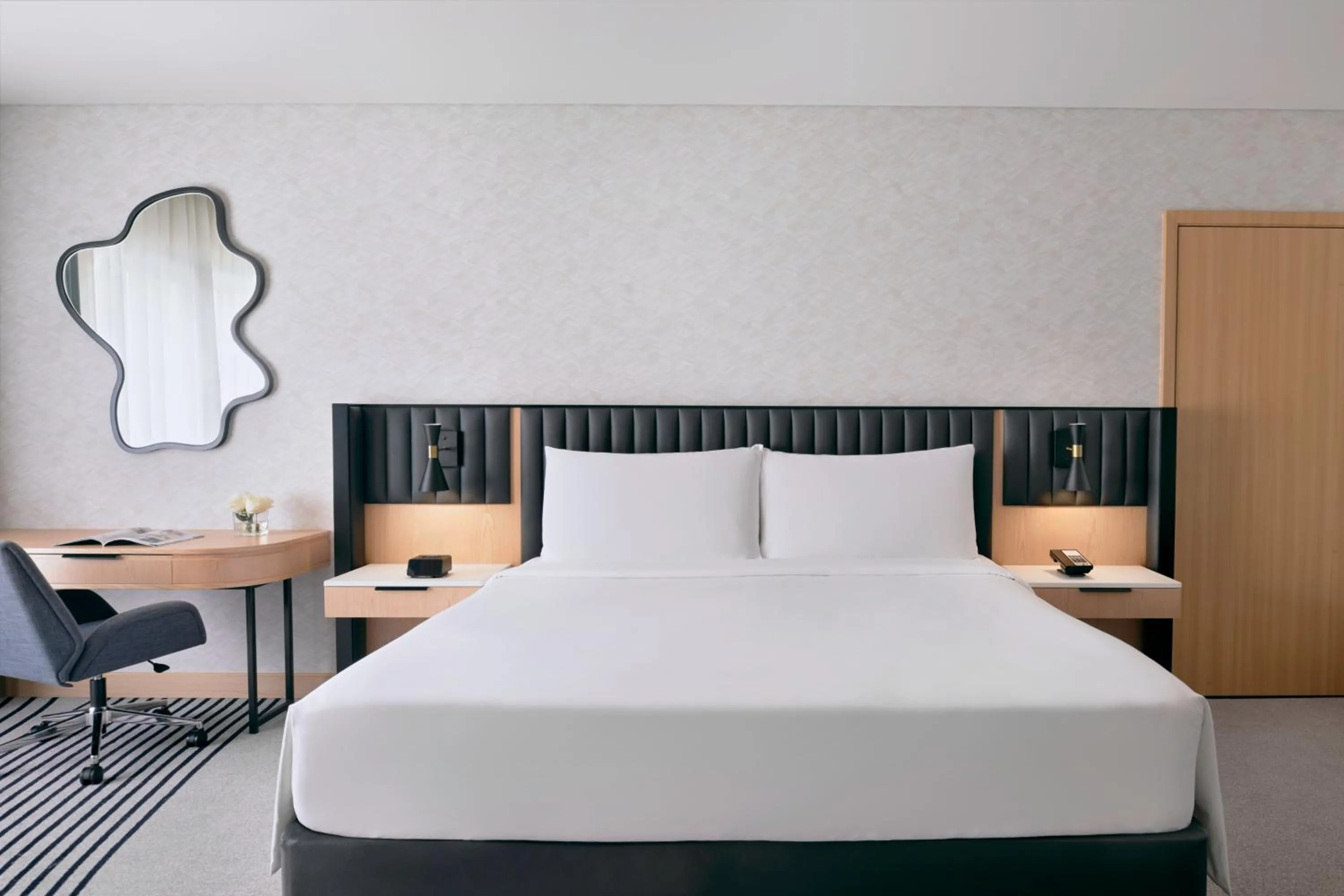 Bed in Crowne Plaza Dubai Deira by IHG