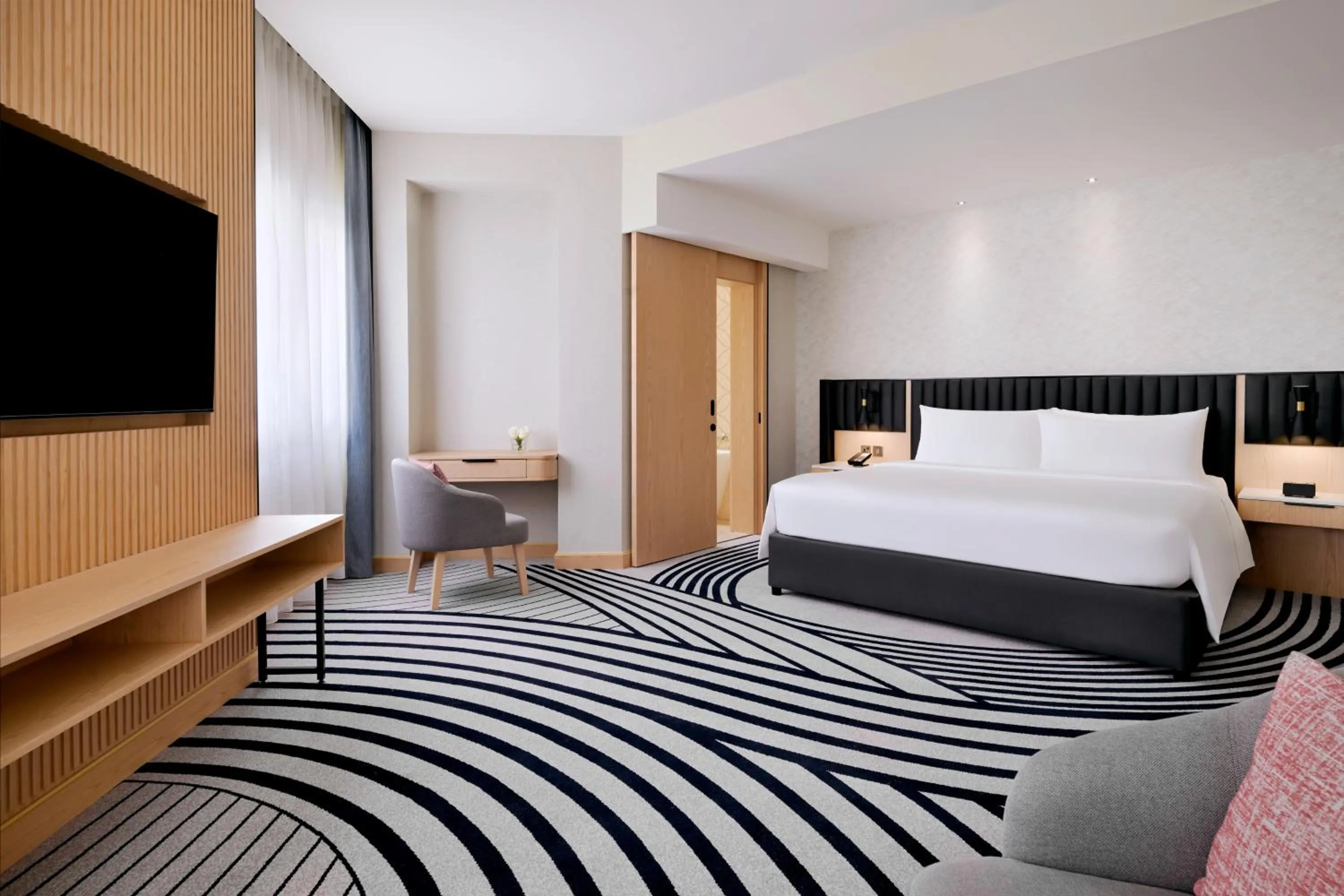 Bed in Crowne Plaza Dubai Deira by IHG