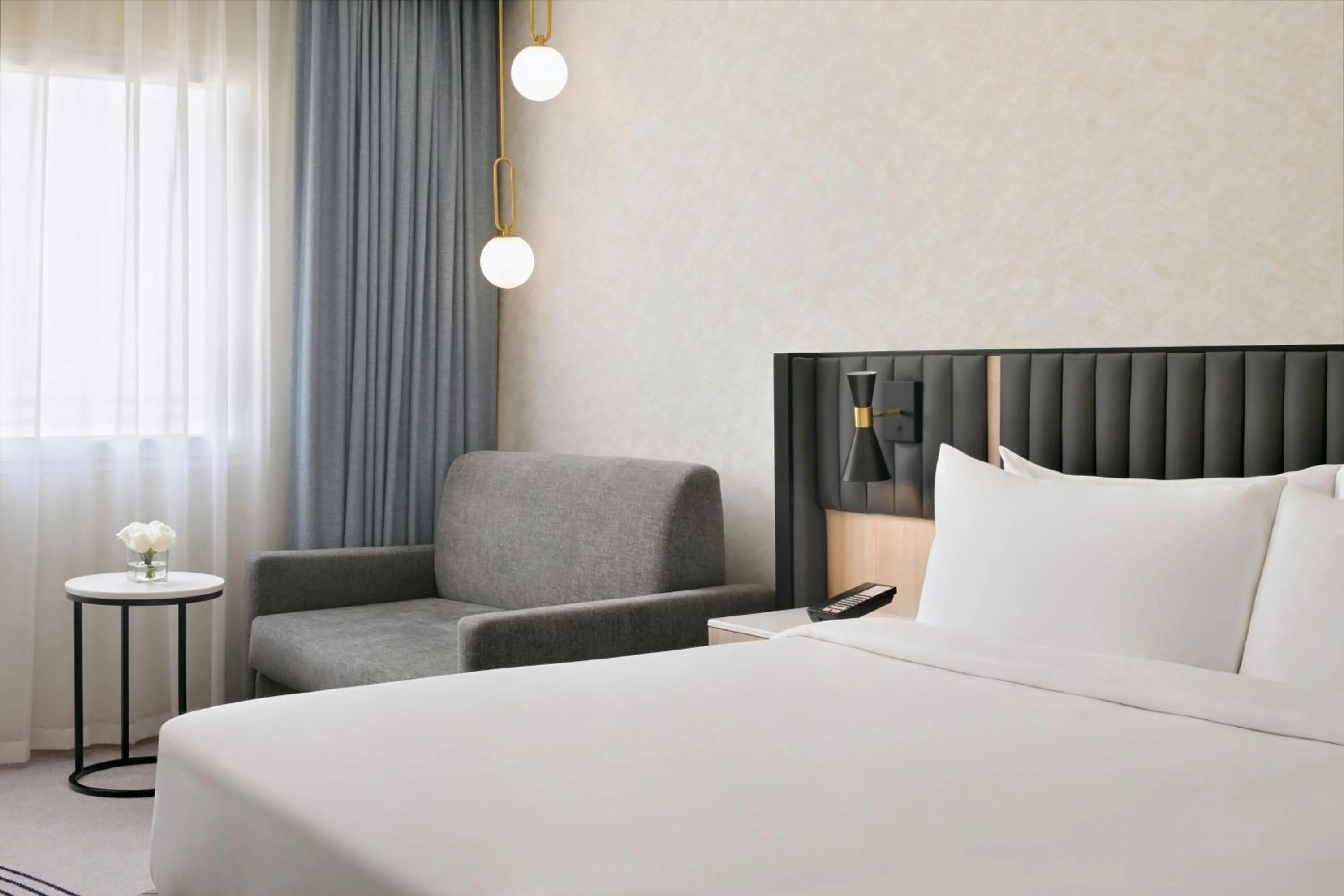 Bed in Crowne Plaza Dubai Deira by IHG