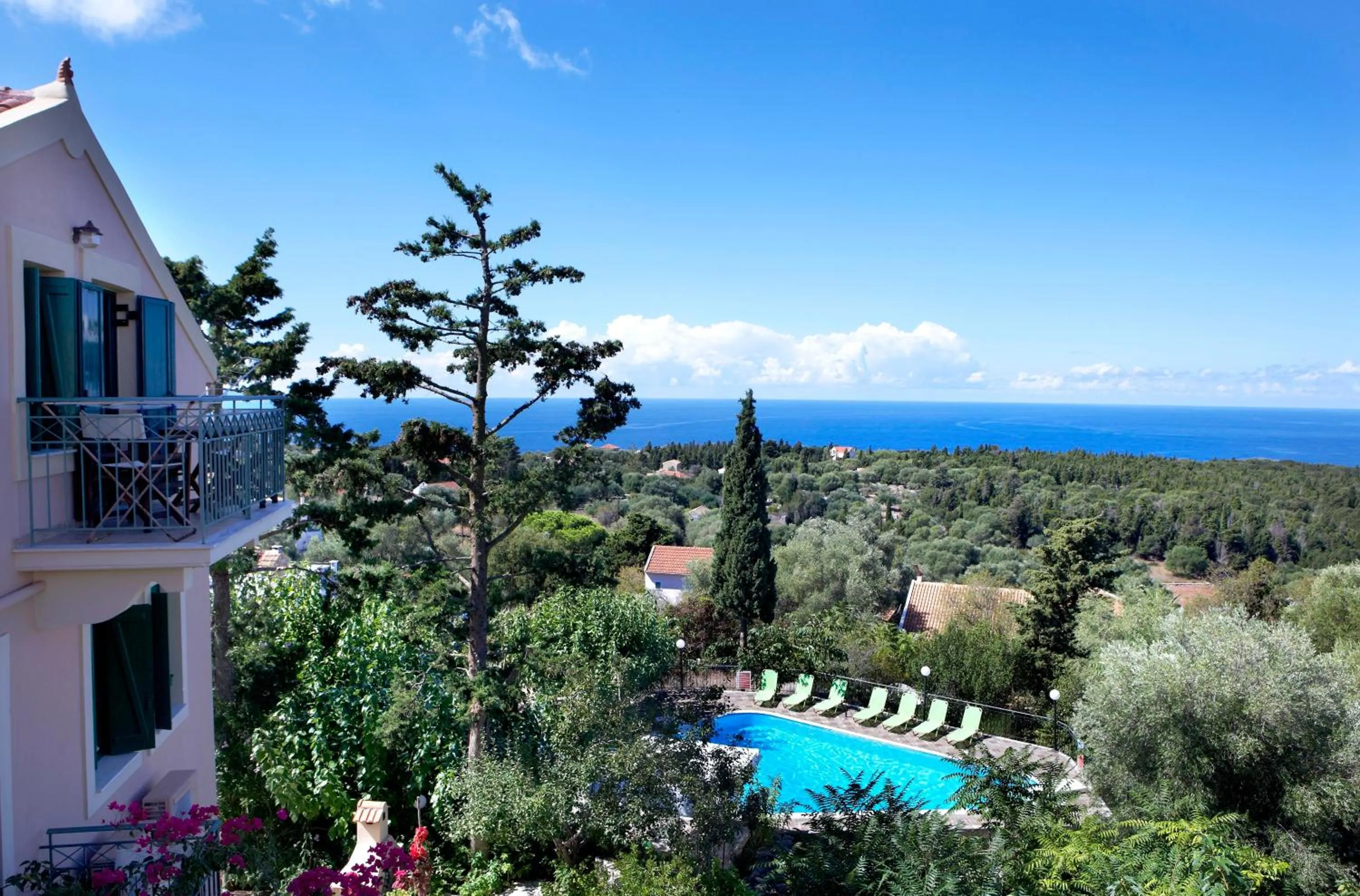 Decorative detail in Dafnoudi Hotel Apartments
