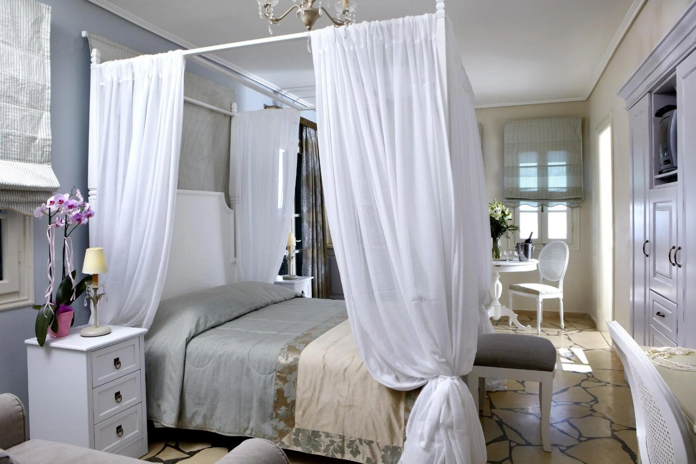 Photo of the whole room, Bed in Dafnoudi Hotel Apartments