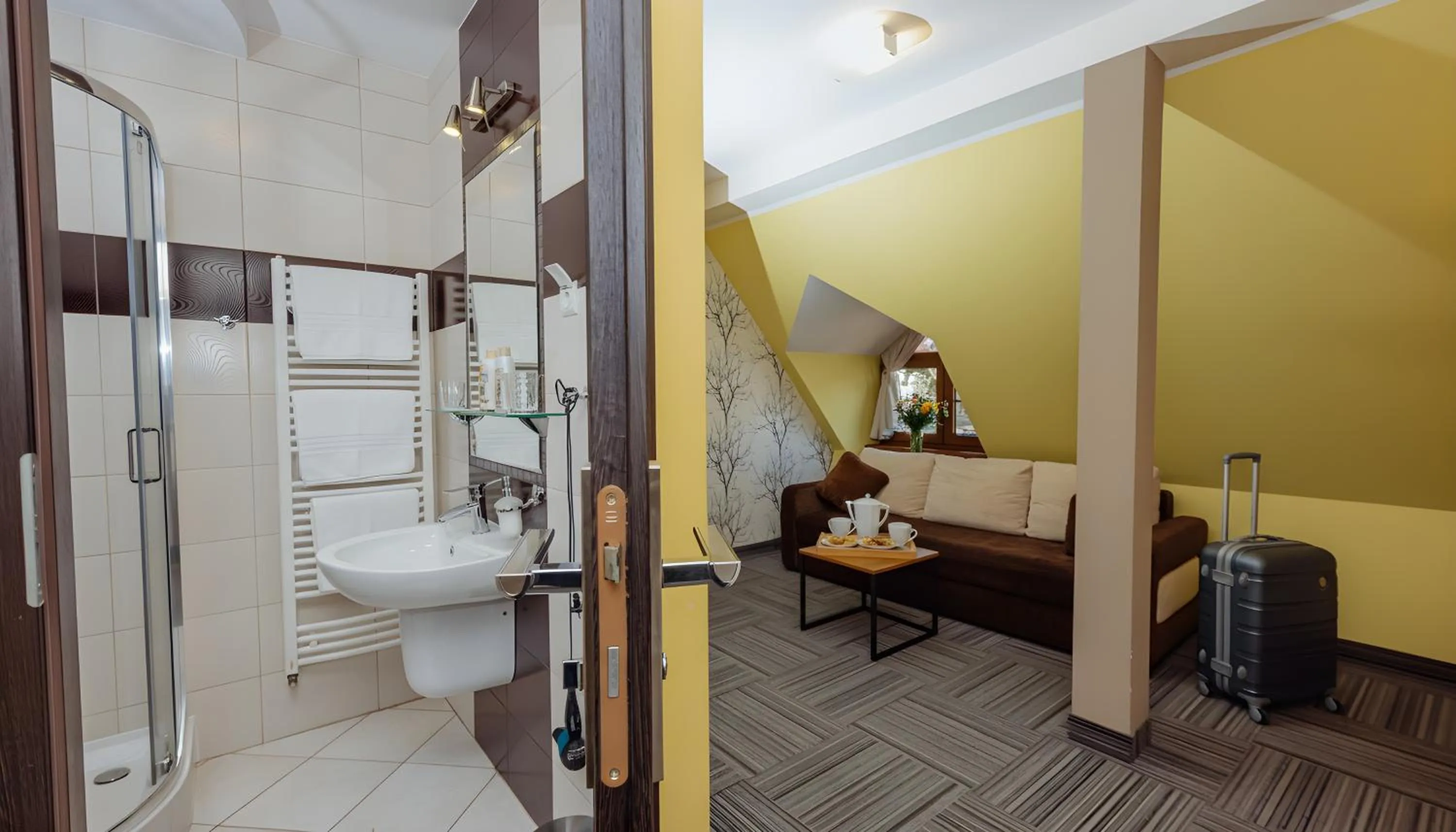 Bathroom in WILLA PETRUS - CENTRUM BALKONY WINDA ŚNIADANIA RELAKS I WYGODa