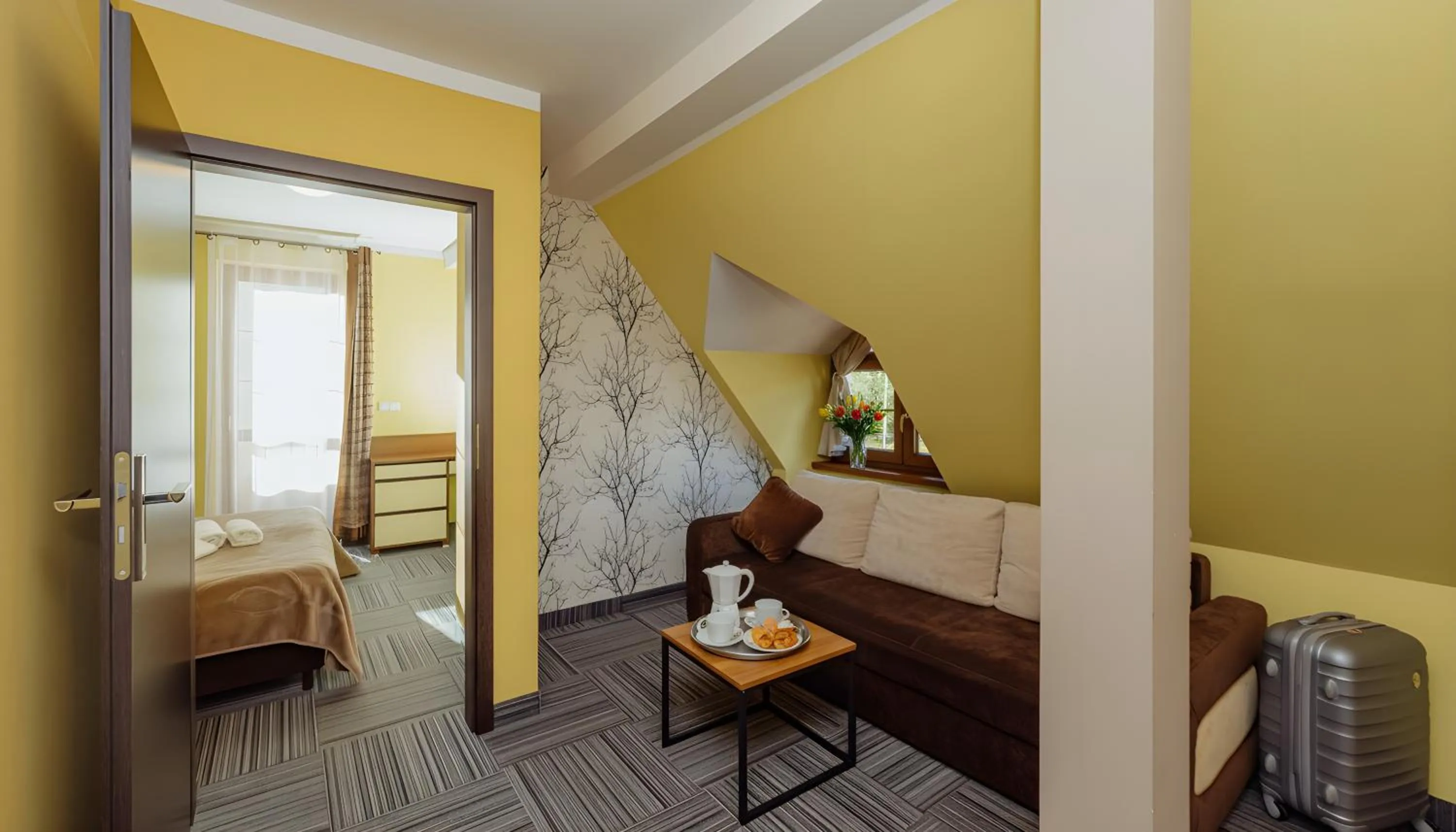 Photo of the whole room, Bed in WILLA PETRUS - CENTRUM BALKONY WINDA ŚNIADANIA RELAKS I WYGODa