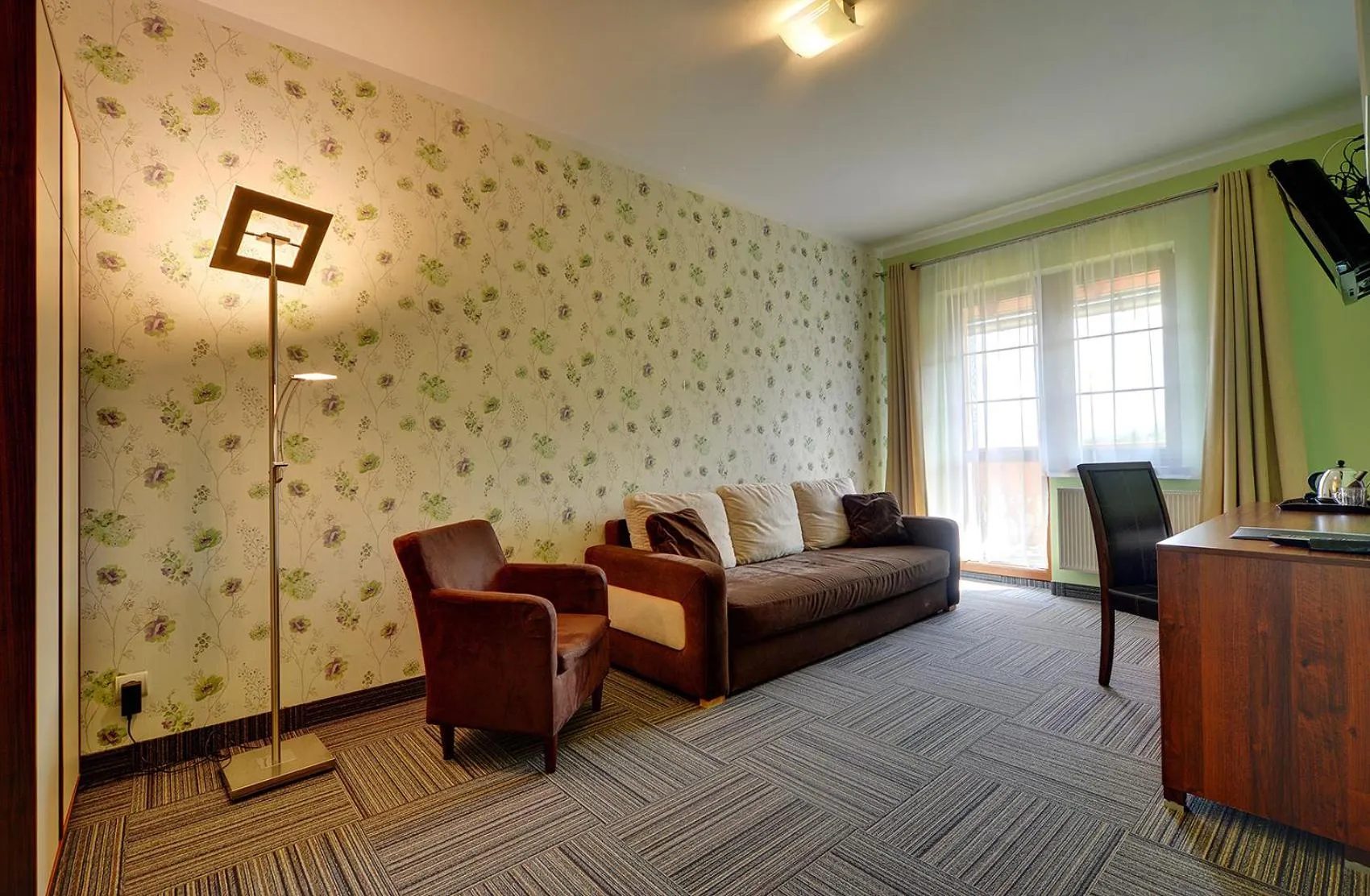 Living room in Willa Petrus