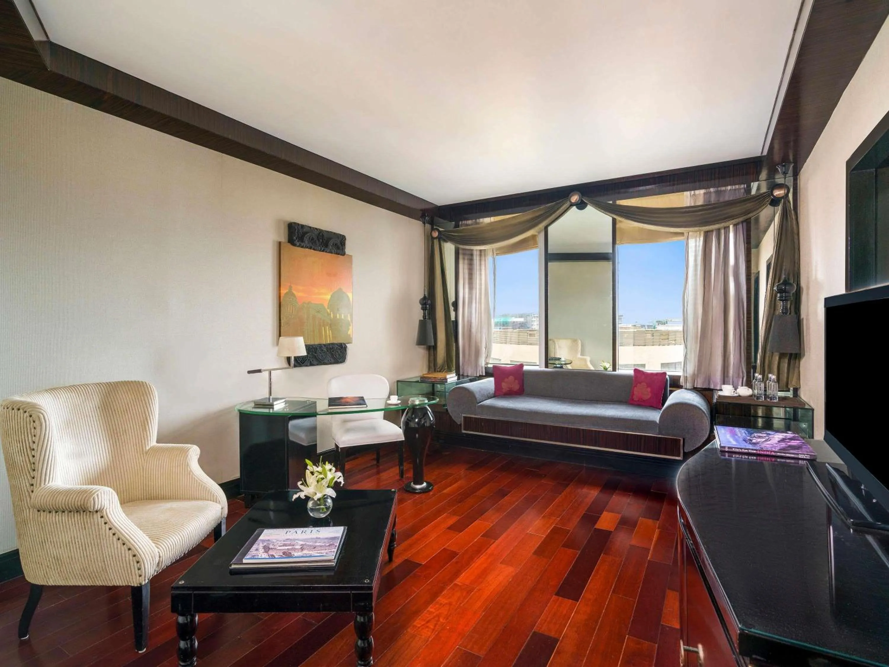 Bedroom in Sofitel Mumbai BKC