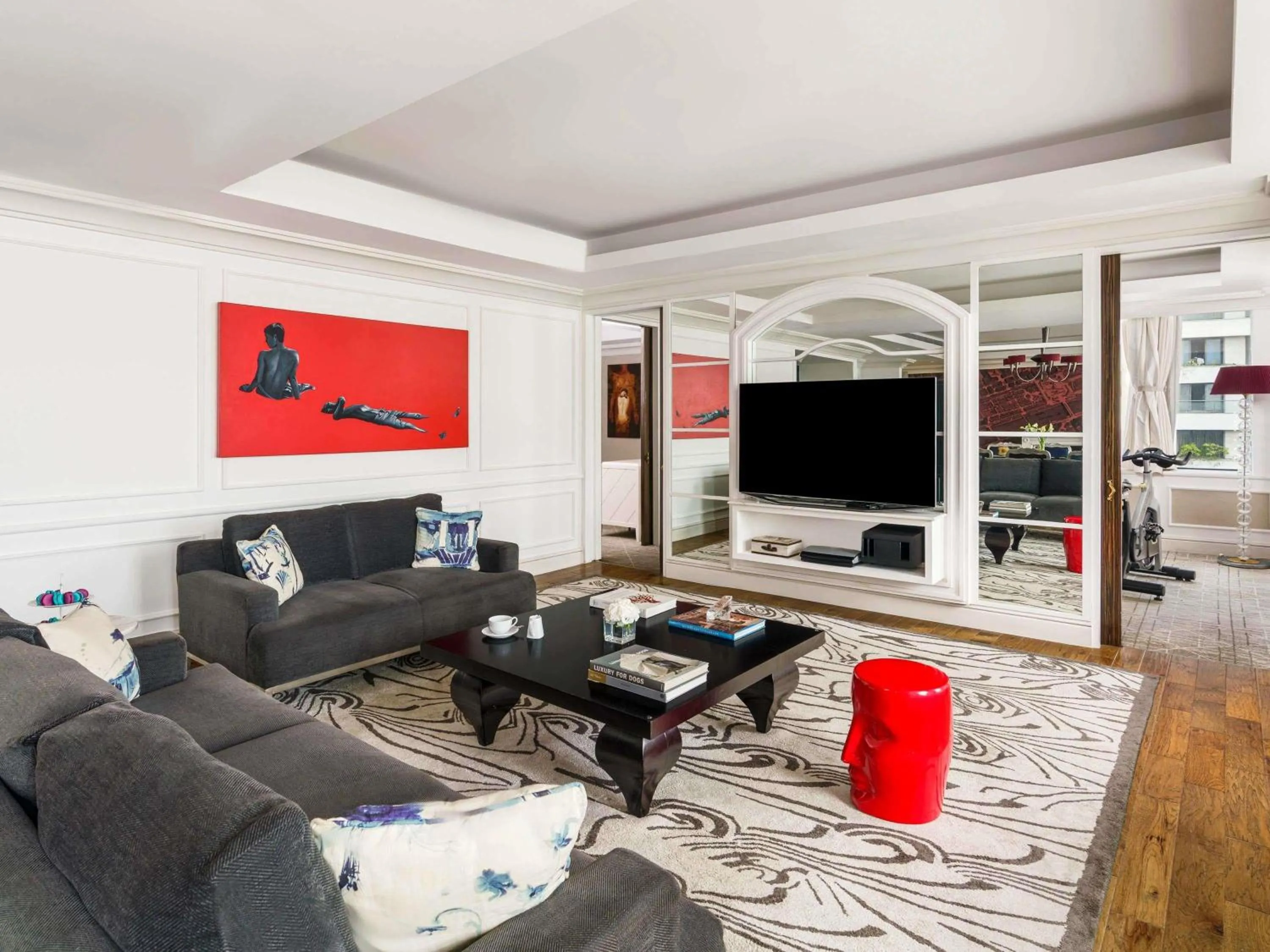 Bedroom in Sofitel Mumbai BKC