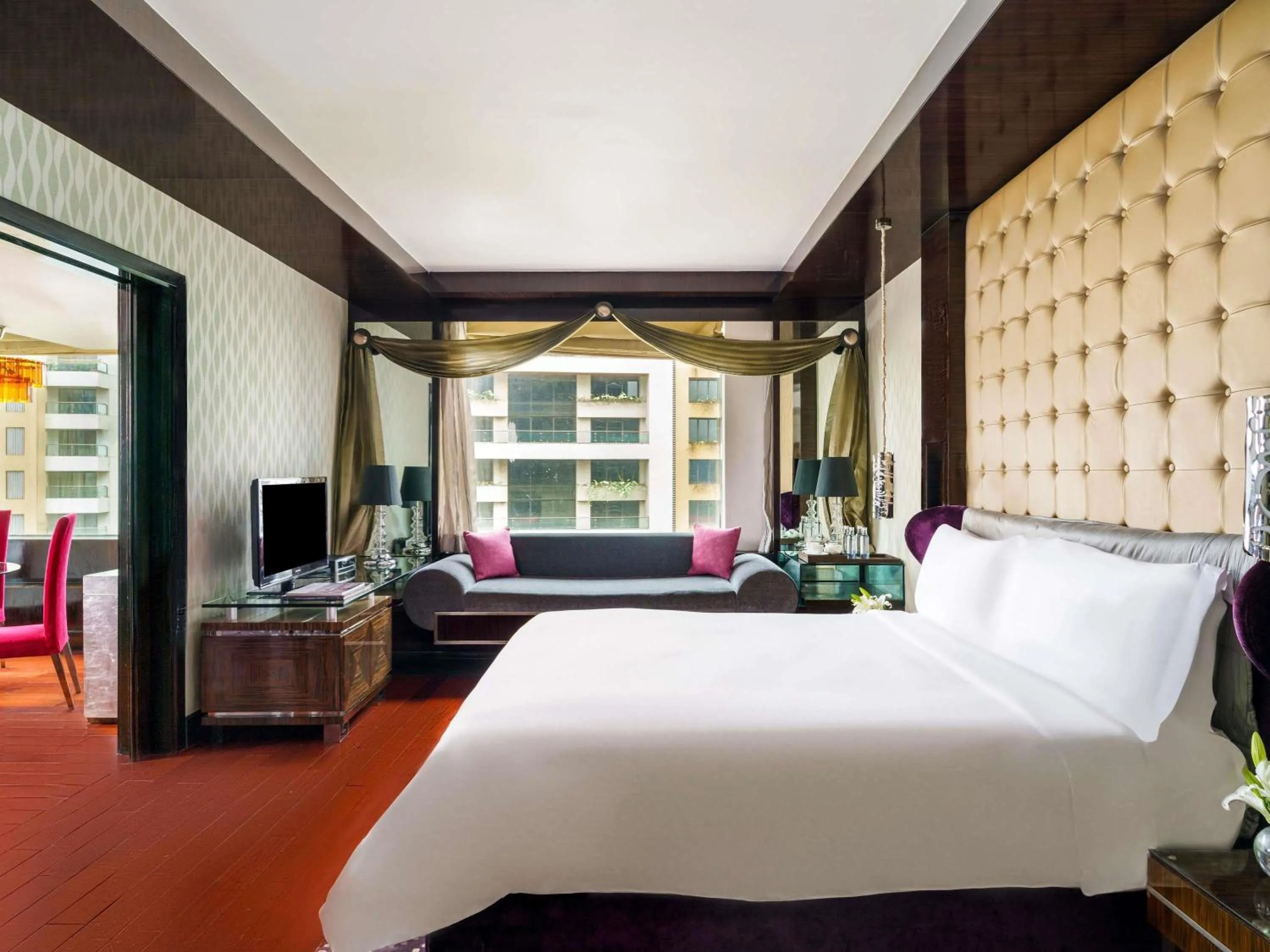 Bedroom, Bed in Sofitel Mumbai BKC