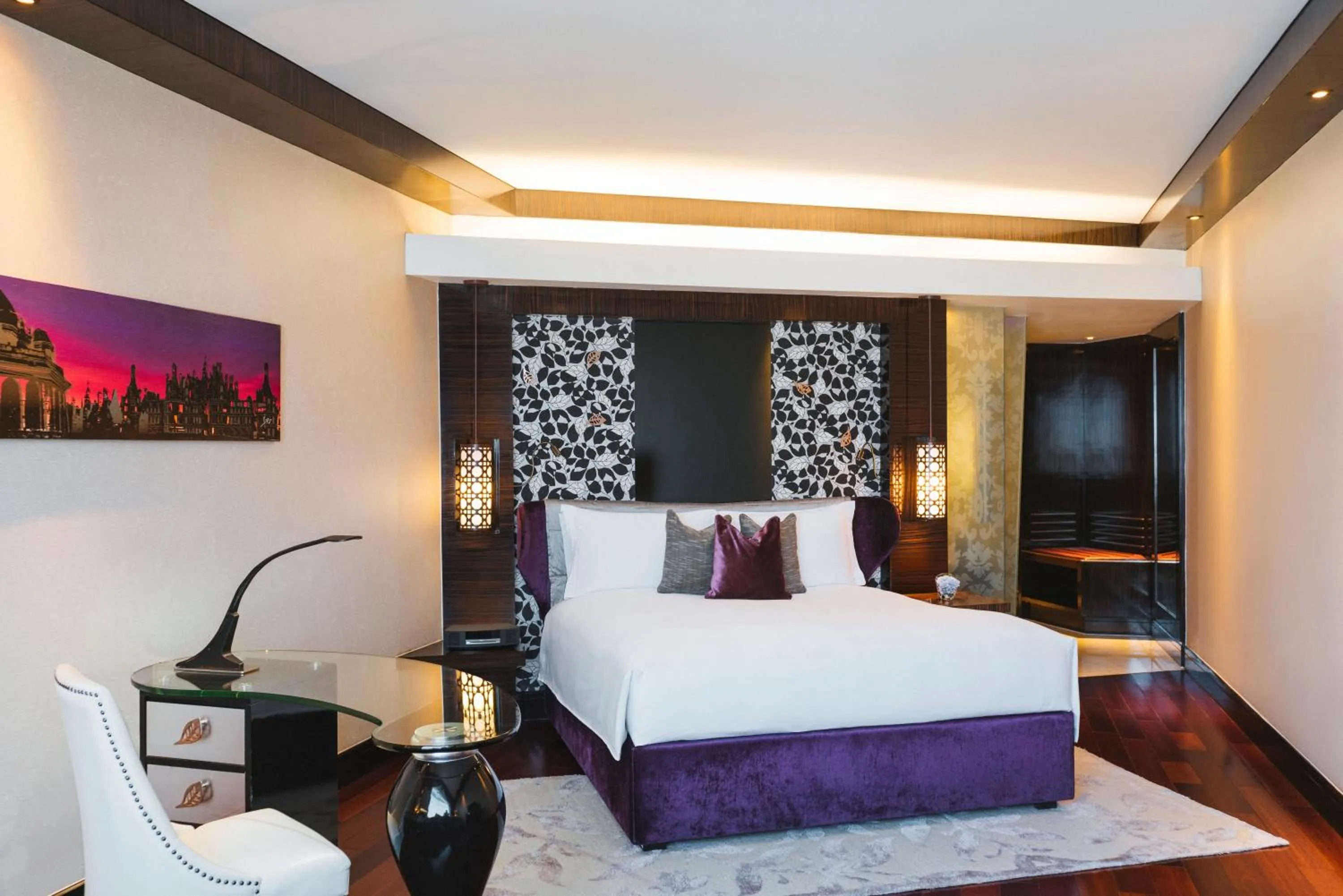 Bedroom, Bed in Sofitel Mumbai BKC