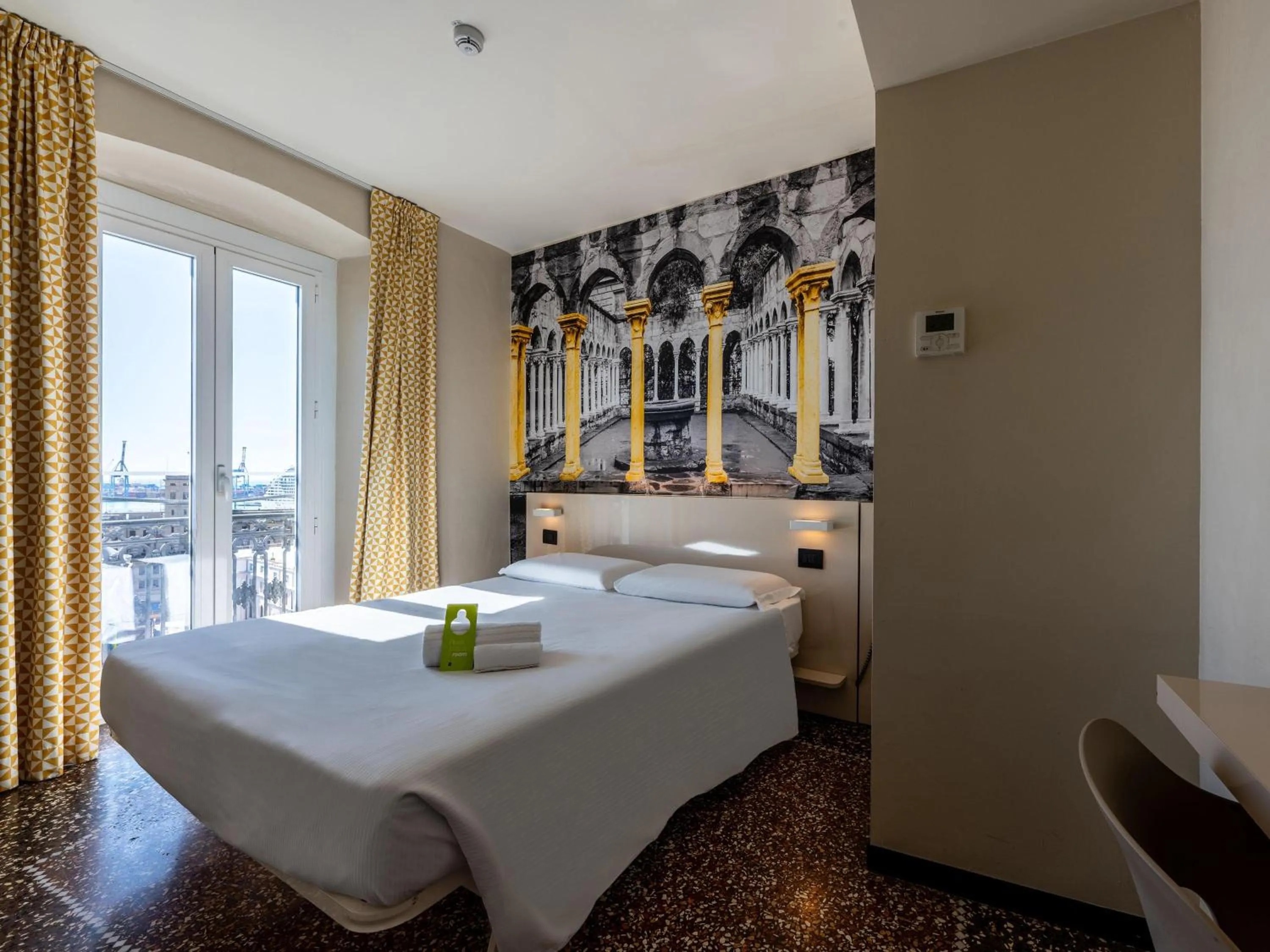 Photo of the whole room, Bed in B&B Hotel Genova Principe