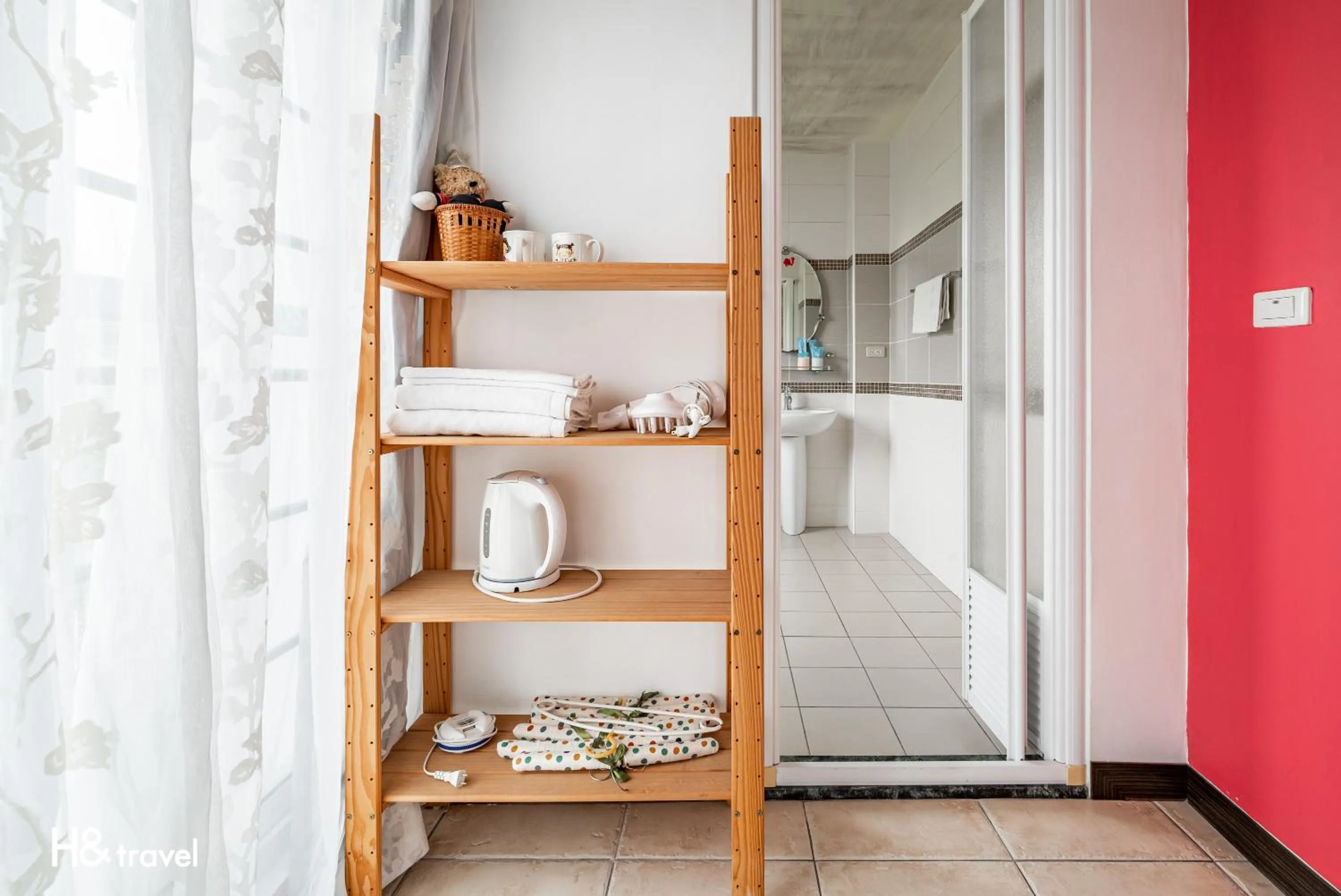 On site in White Cotton Candy Homestay