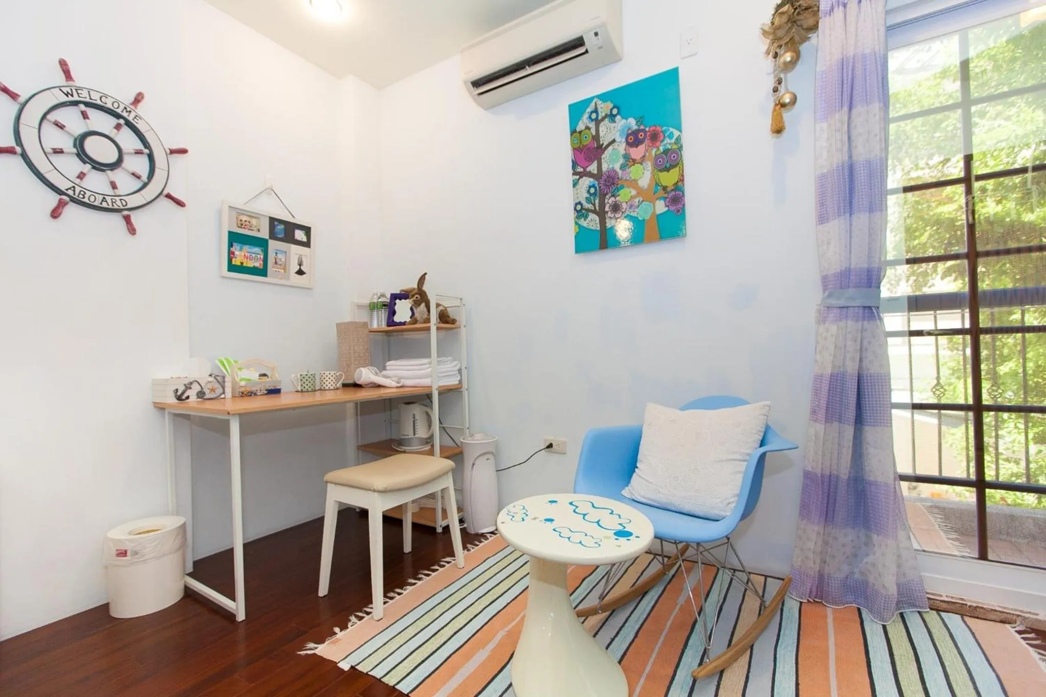 Living room in White Cotton Candy Homestay