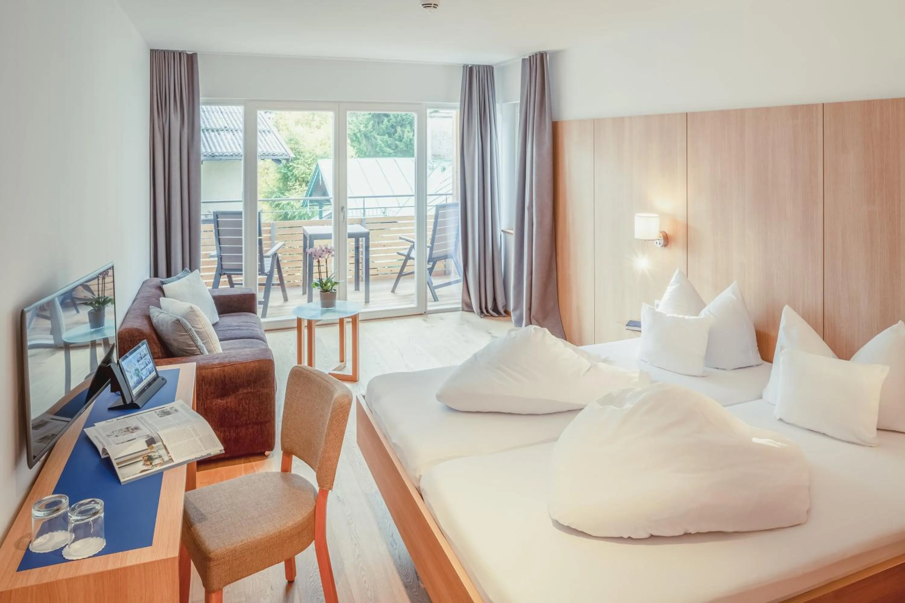 Bed in Hotel Kendler