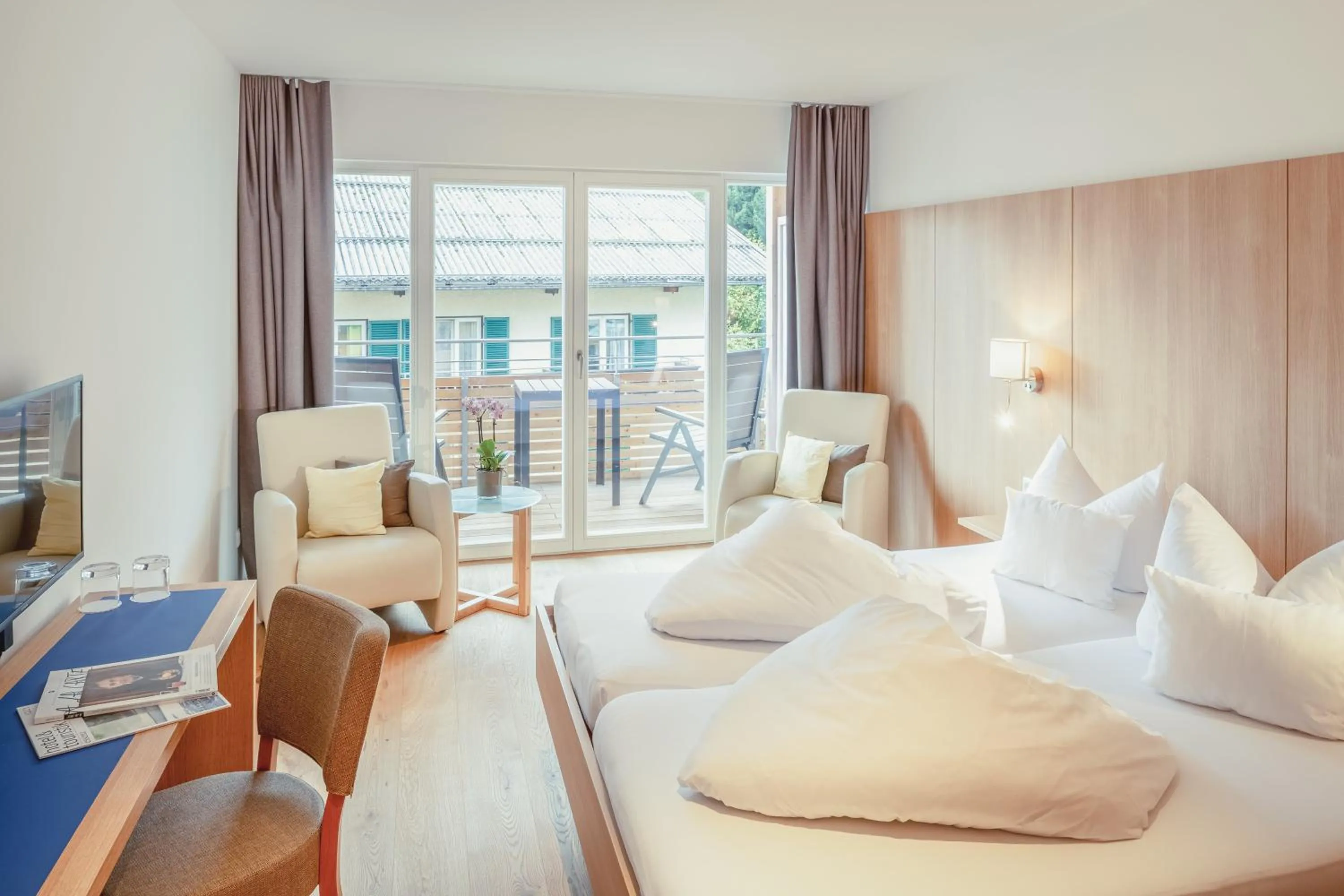 Bed in Hotel Kendler