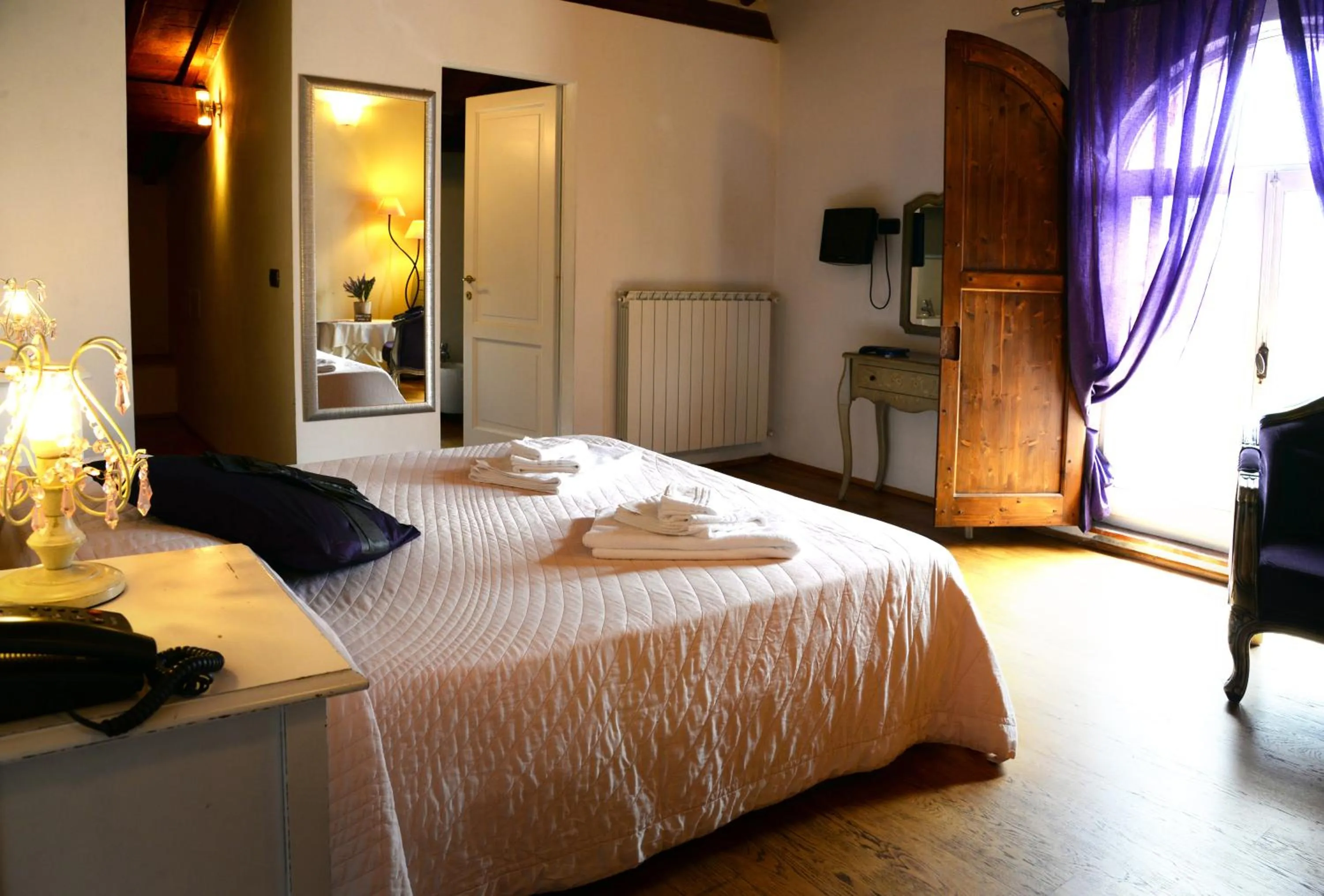 View (from property/room), Bed in L'Albero Di Gamelì